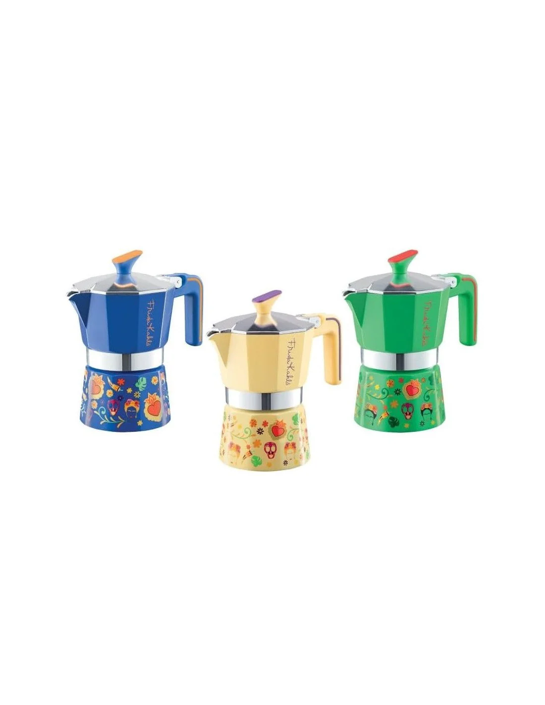 Pedrini - Caffettiera Frida Kahlo - Colori Assortiti - Image 2