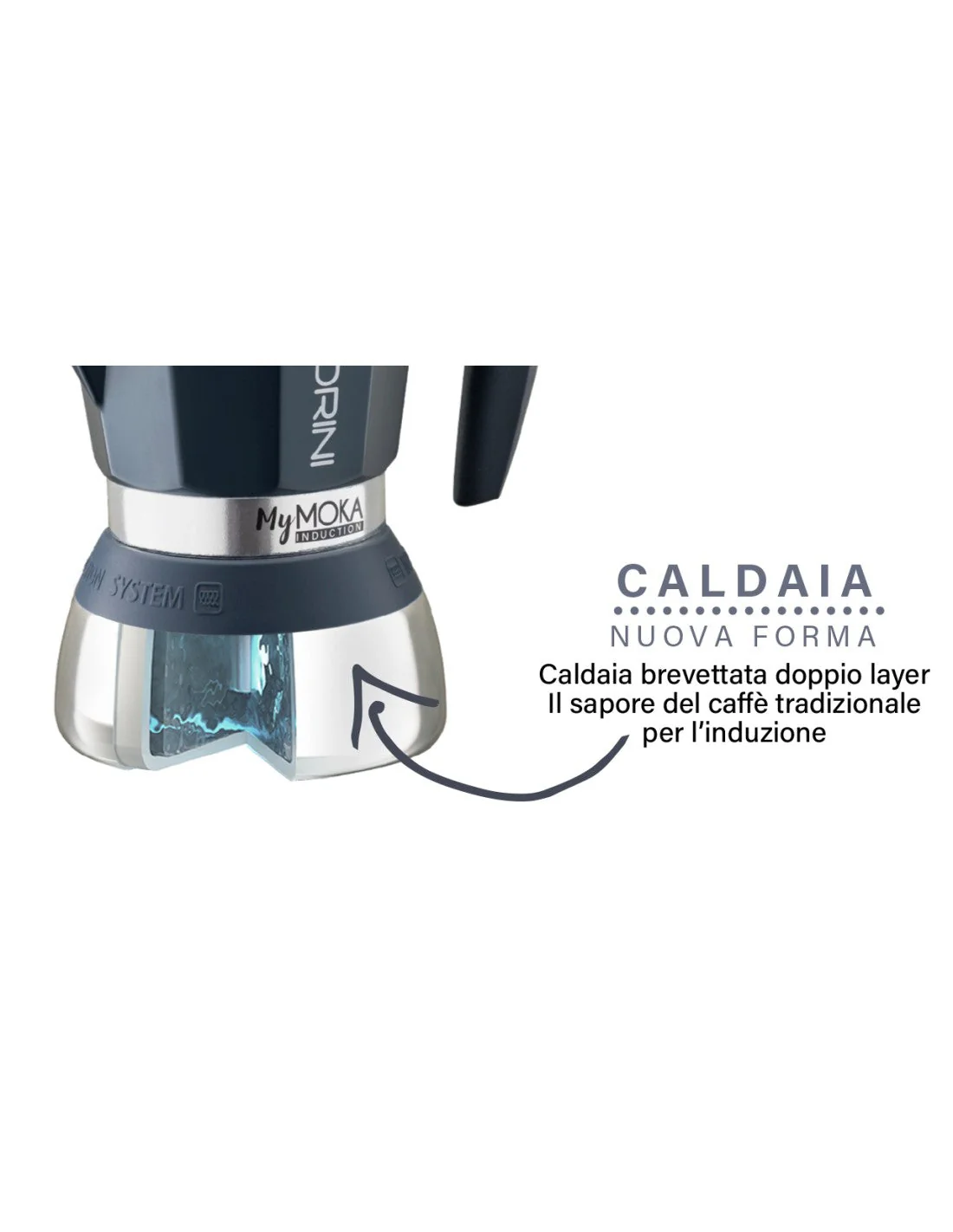 Pedrini - Caffettiera Mymoka Induction - 3 Tazze - Image 3