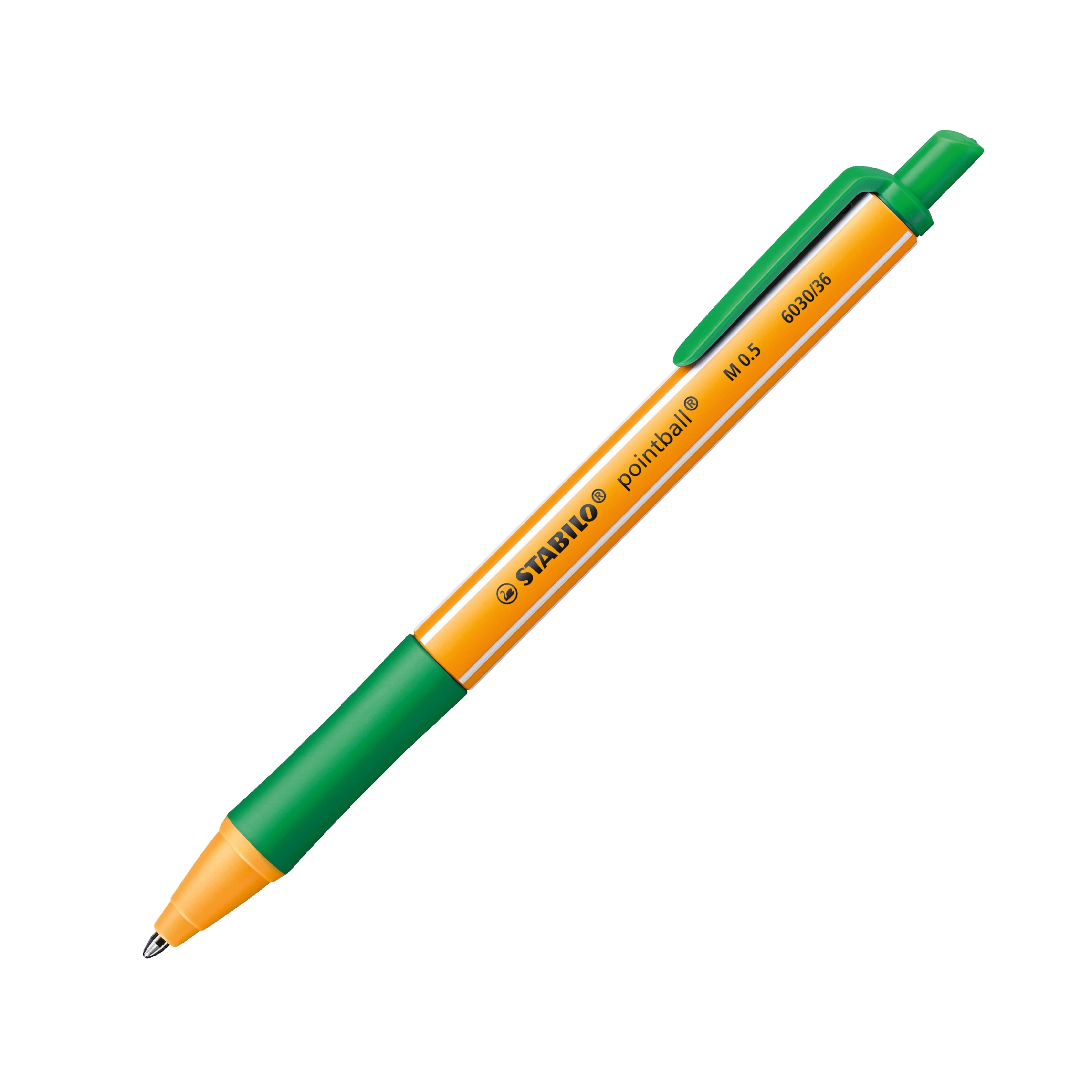 Penna a sfera Ecosostenibile - STABILO pointball - CO2 neutral - Verde - Image 2
