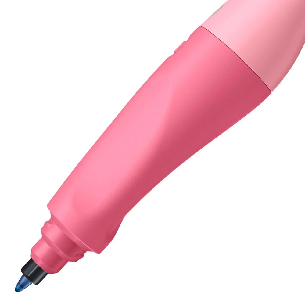 Penna Roller Ergonomica - STABILO EASYoriginal Pastel per Destrimani in Rosa Antico - Cartuccia Blu inclusa - Image 7