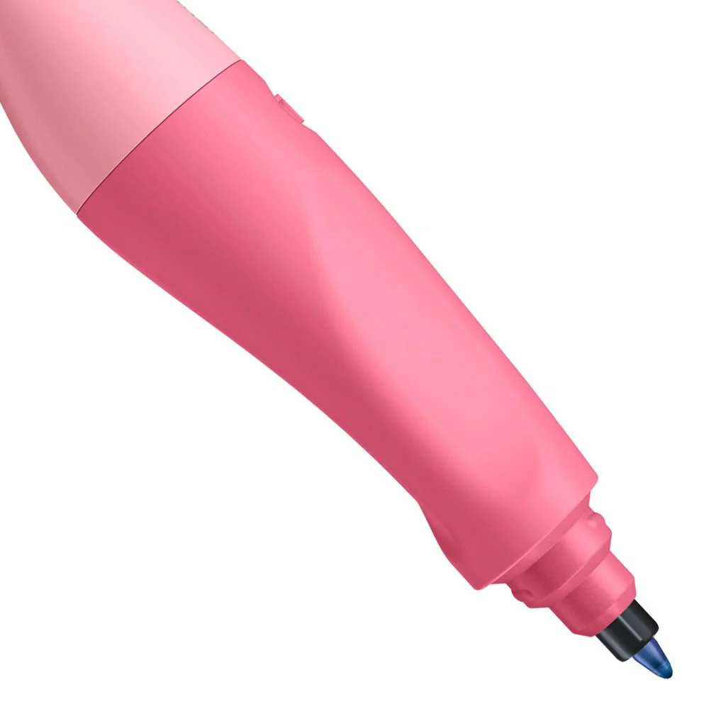 Penna Roller Ergonomica - STABILO EASYoriginal Pastel per Mancini in Rosa Antico - Cartuccia Blu inclusa - Image 4