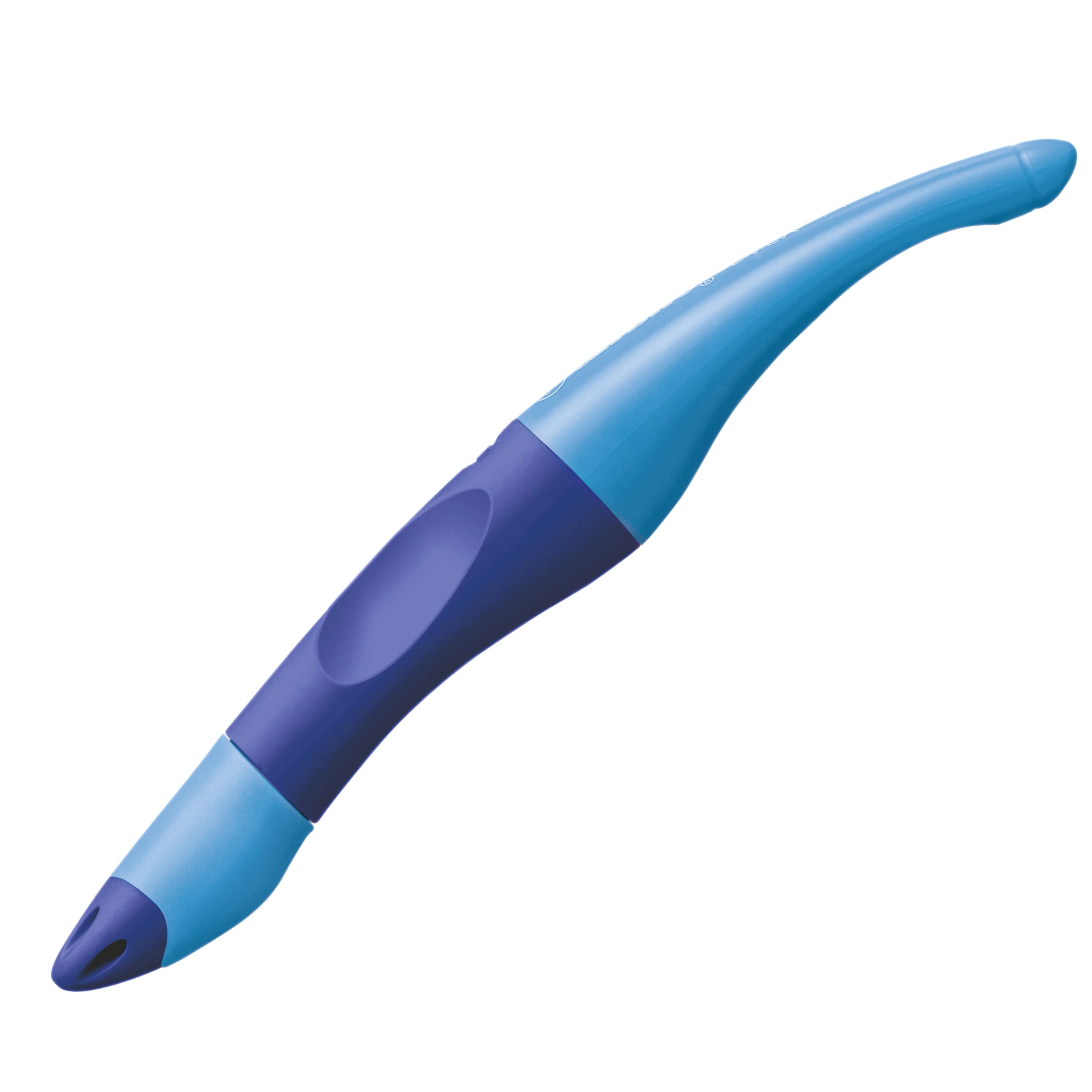 Penna Roller Ergonomica - STABILO EASYoriginal per Destrimani in Blu/Azzurro - Cartuccia Blu inclusa - Image 4
