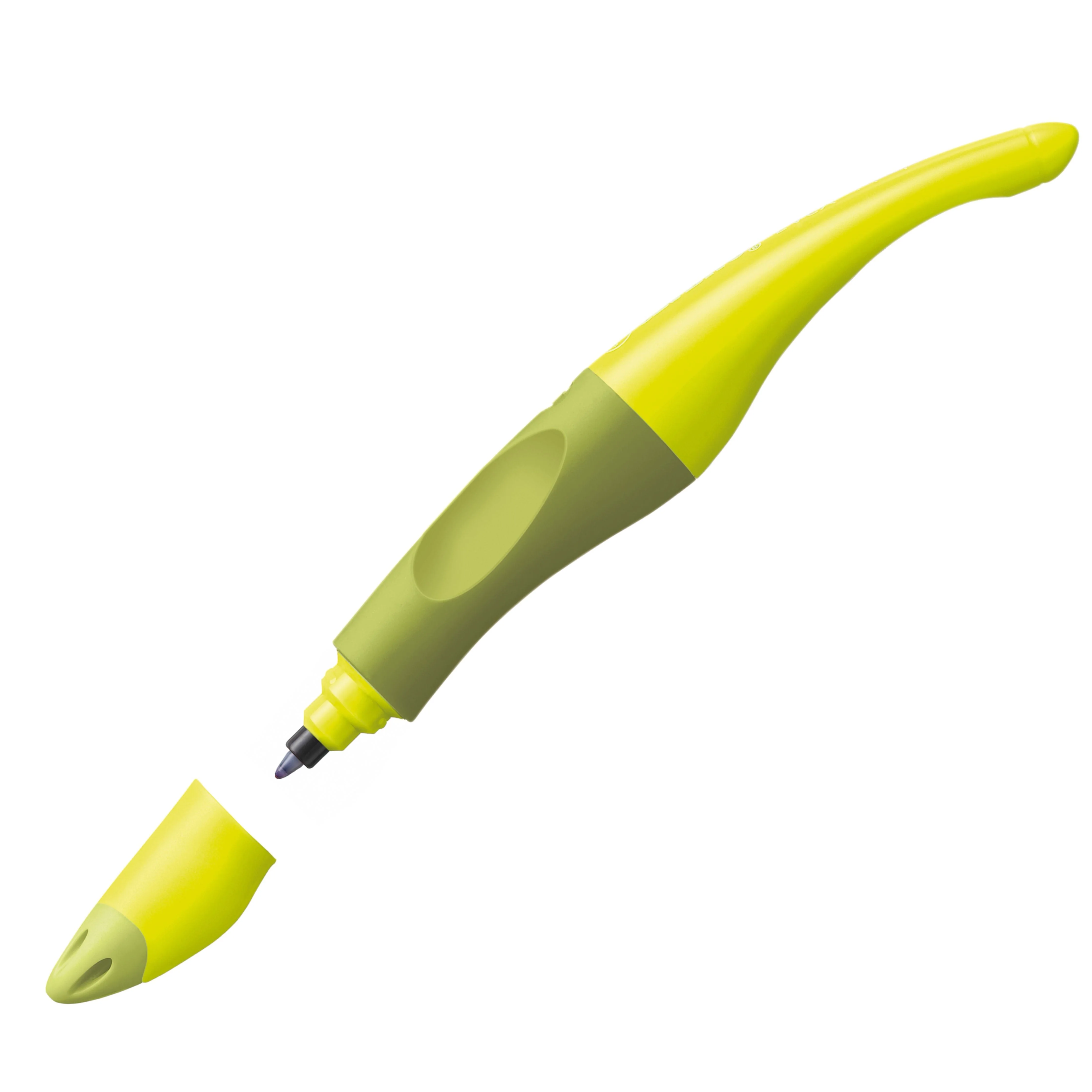 Penna Roller Ergonomica - STABILO EASYoriginal per Destrimani in Verde/Lime - Cartuccia Blu inclusa - Image 10
