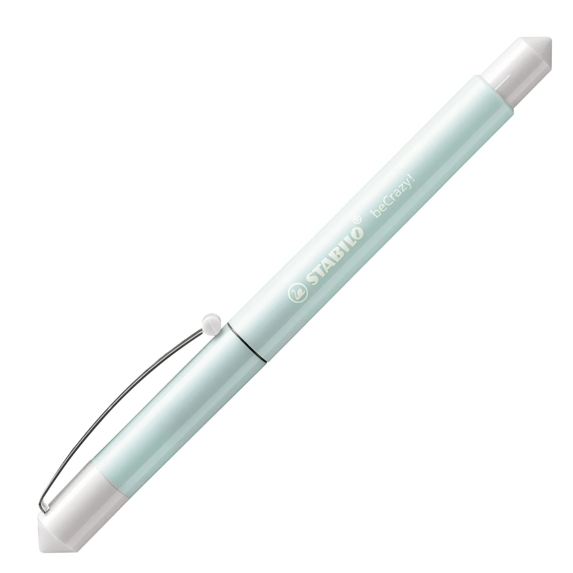 Penna Stilografica - STABILO beCrazy! Pastel in Turchese - Cartuccia Blu inclusa - Image 4