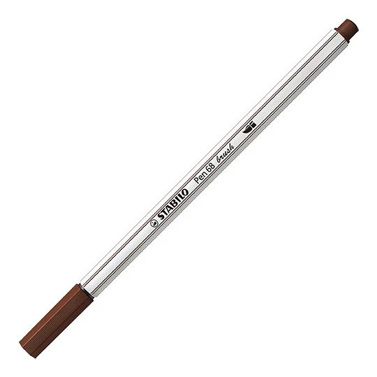 Pennarello Premium con punta a pennello - STABILO Pen 68 brush - Bruno - Image 7