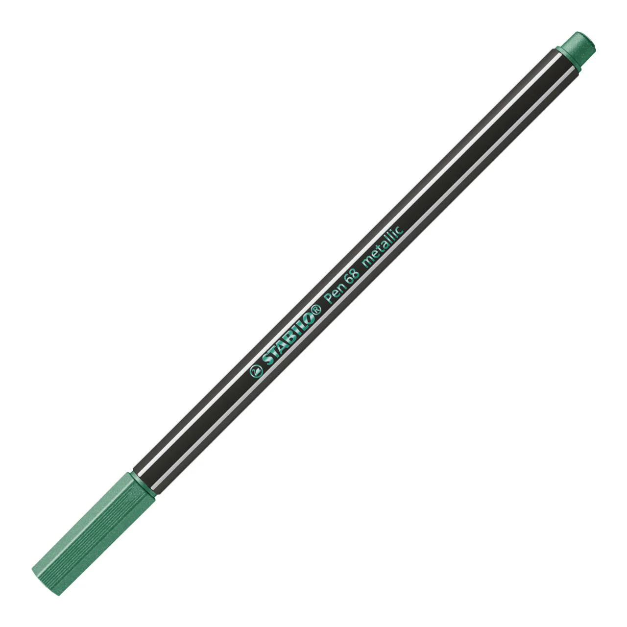 Pennarello Premium Metallizzato - STABILO Pen 68 metallic - Verde metallizzato