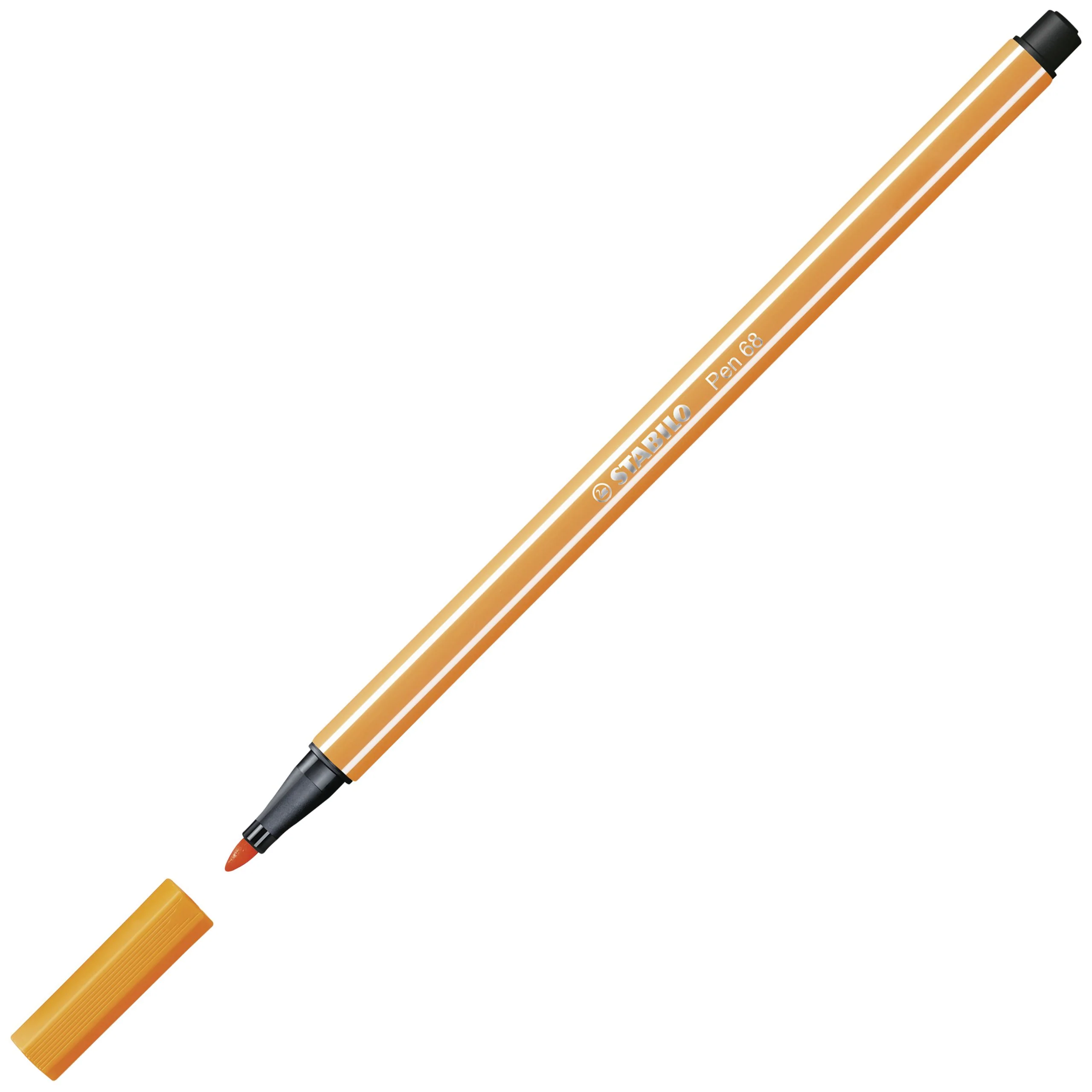 Pennarello Premium - STABILO Pen 68 - Arancione - Image 2