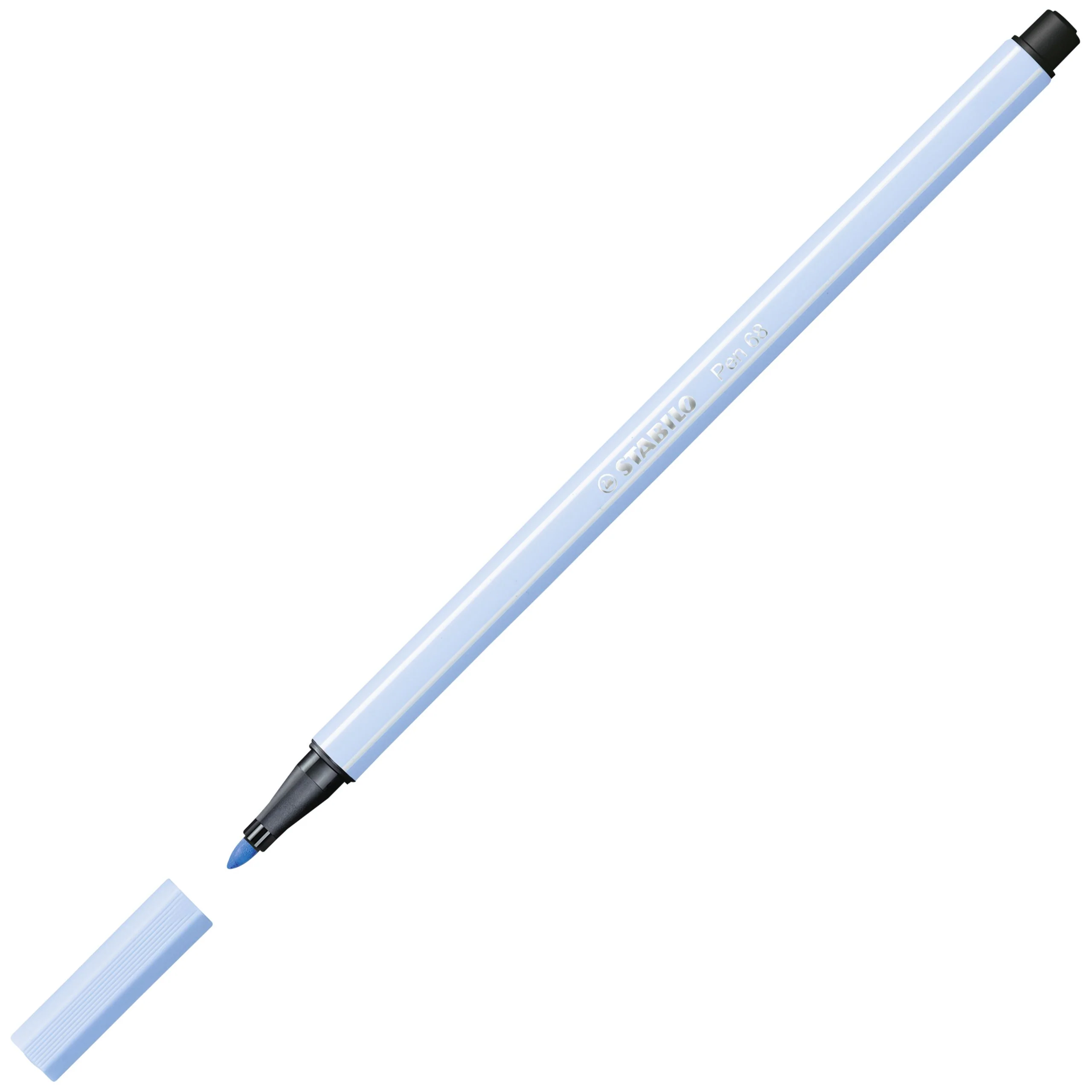 Pennarello Premium - STABILO Pen 68 - Blu Ghiaccio - Image 2