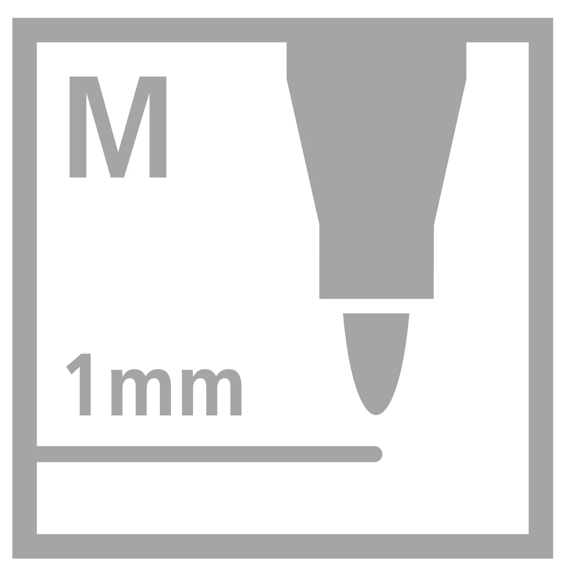 Pennarello Premium - STABILO Pen 68 - Grigio Freddo Medio - Image 7