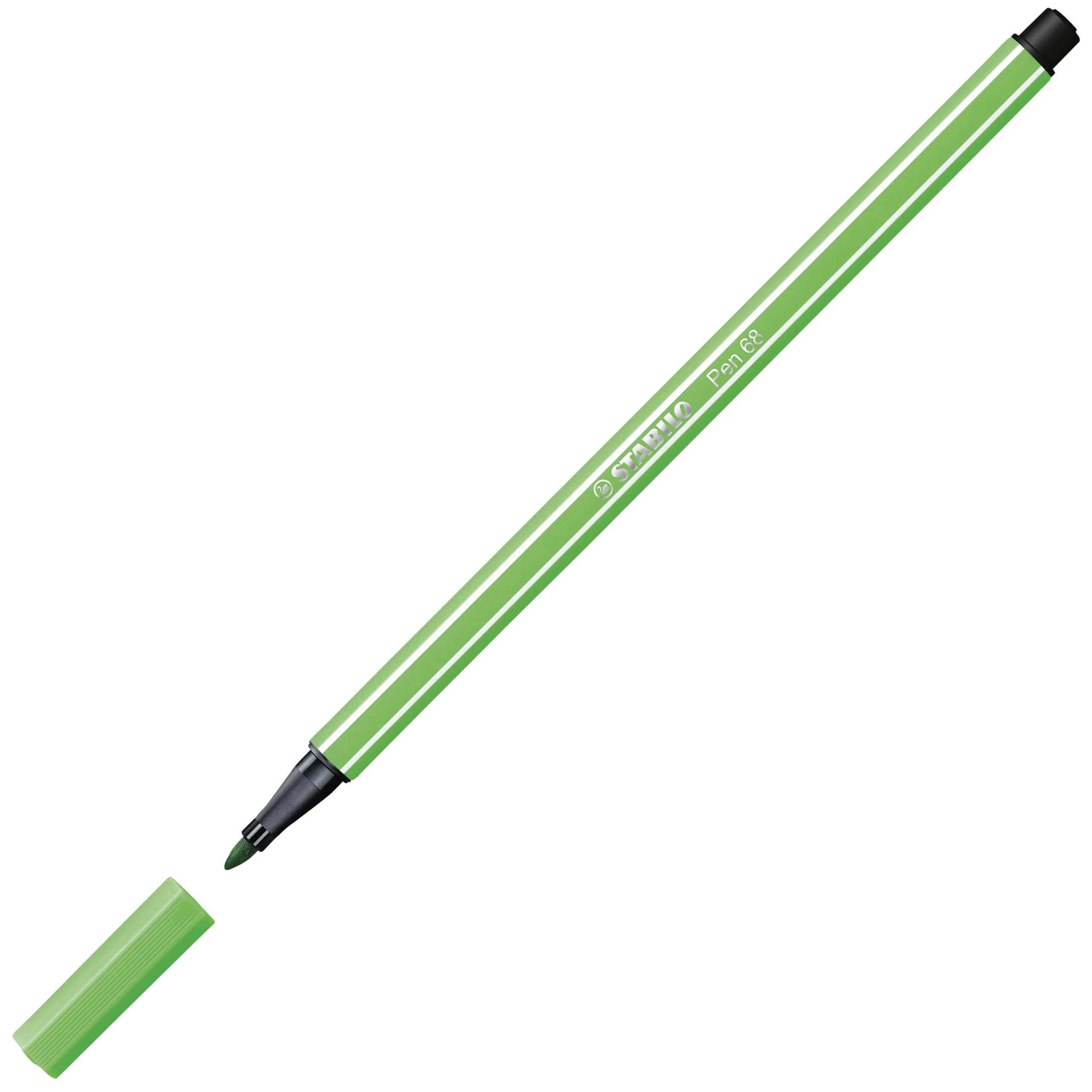 Pennarello Premium - STABILO Pen 68 - Verde Foglia - Image 2