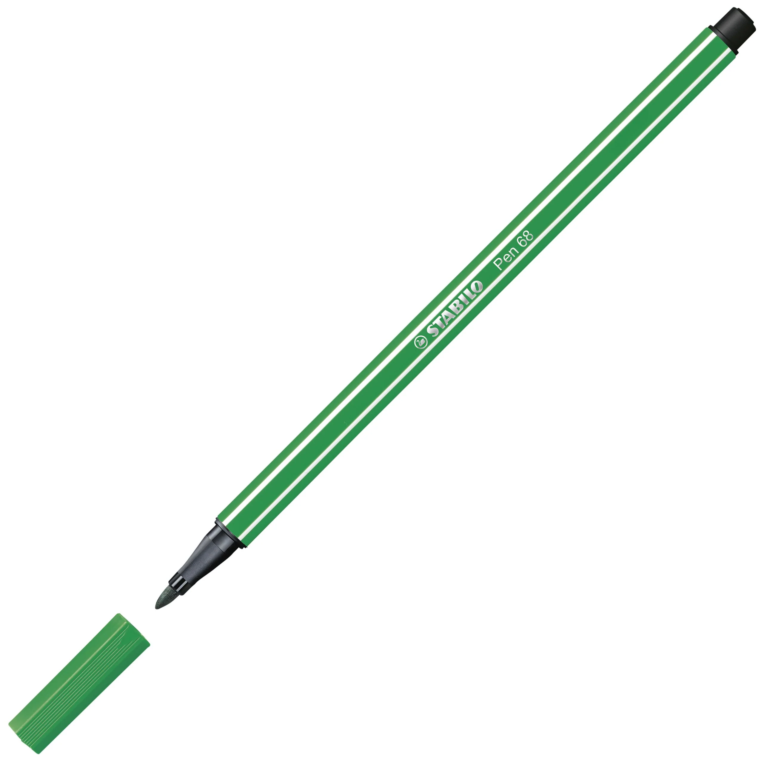 Pennarello Premium - STABILO Pen 68 - Verde Smeraldo - Image 2
