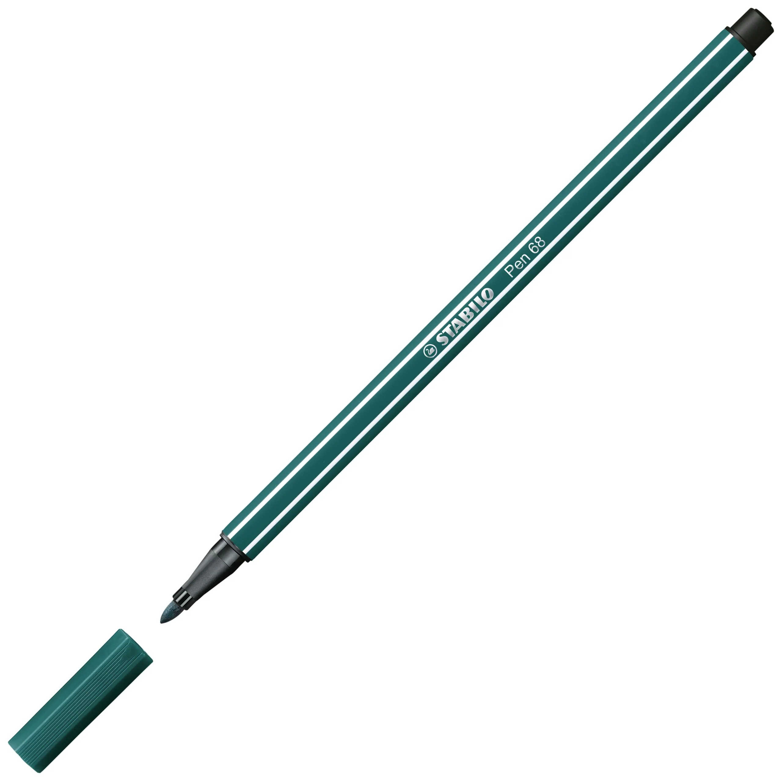 Pennarello Premium - STABILO Pen 68 - Verde Turchese - Image 2
