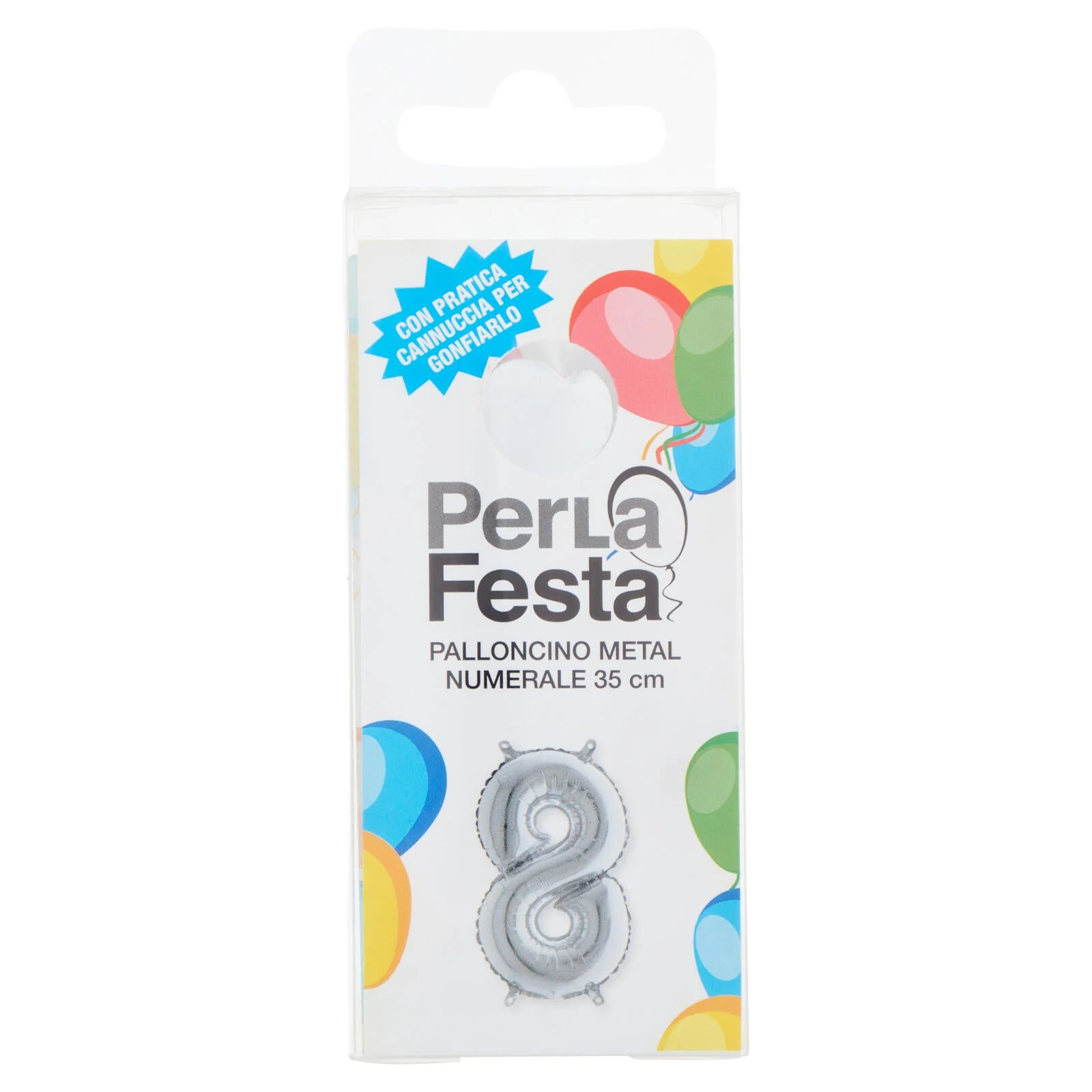 PerLa Festa Palloncino Metal Numerale 35 cm n. 7 - Image 2