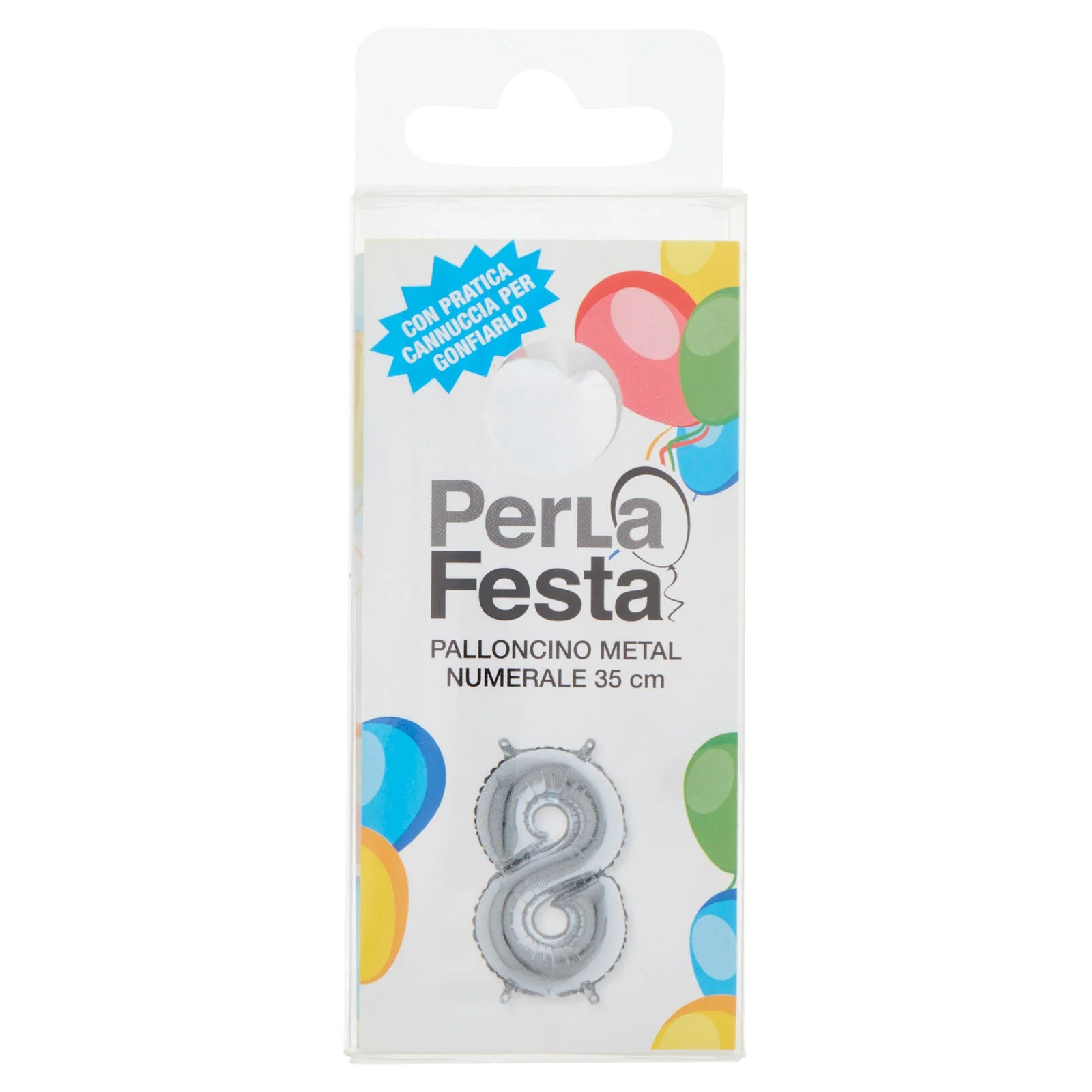 PerLa Festa Palloncino Metal Numerale 35 cm n. 7 - Image 3