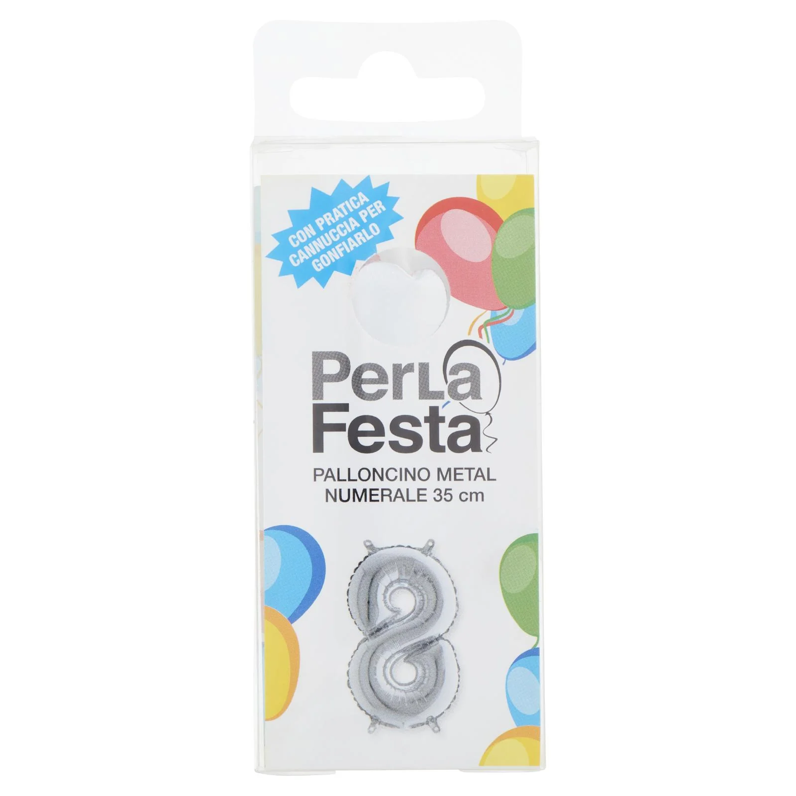PerLa Festa Palloncino Metal Numerale 35 cm n. 7 - Image 4