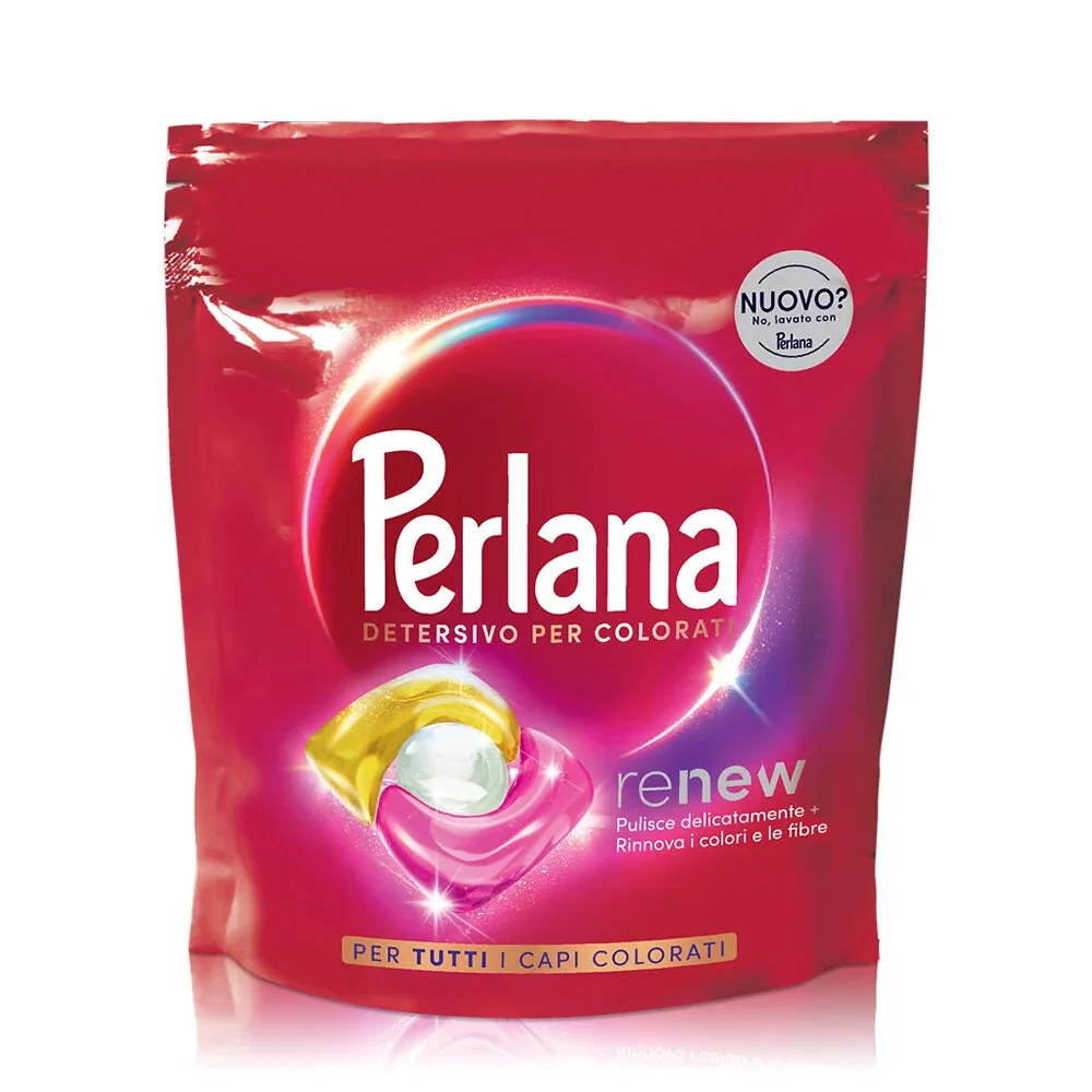Perlana - Caps Colorati per Ravvivare i Colori e Rinnovare le Fibre - 20 Lavaggi