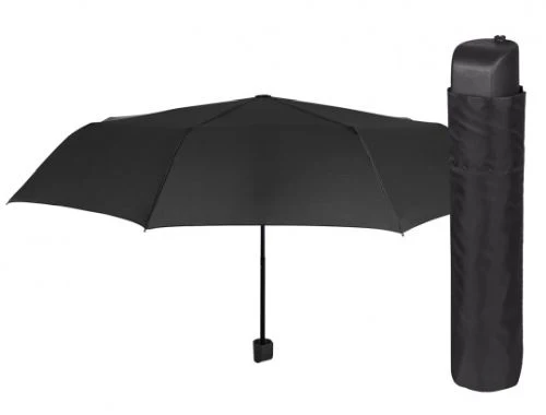 Perletti - Ombrello Basic mini nero 54 cm manuale