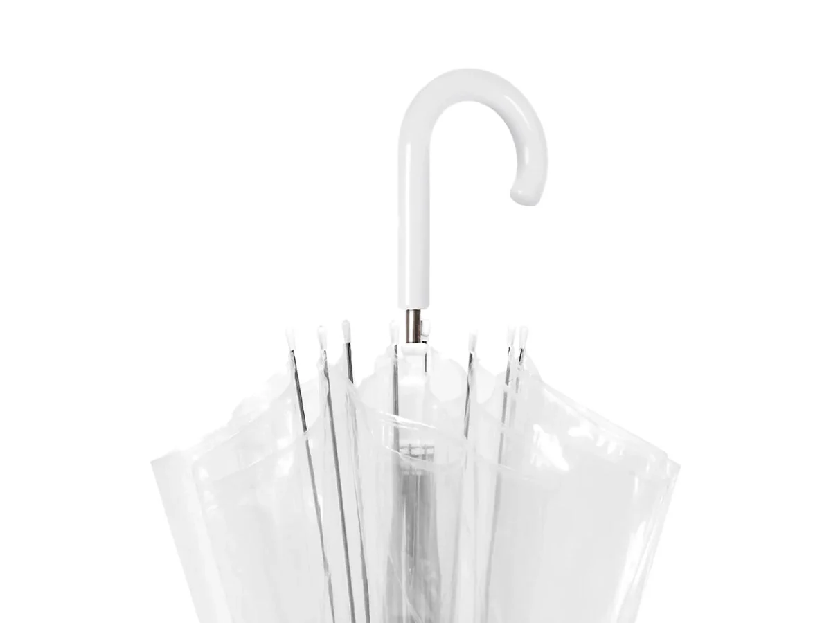 Perletti - Ombrello Donna automatico 61 cm Trasparente - Image 3