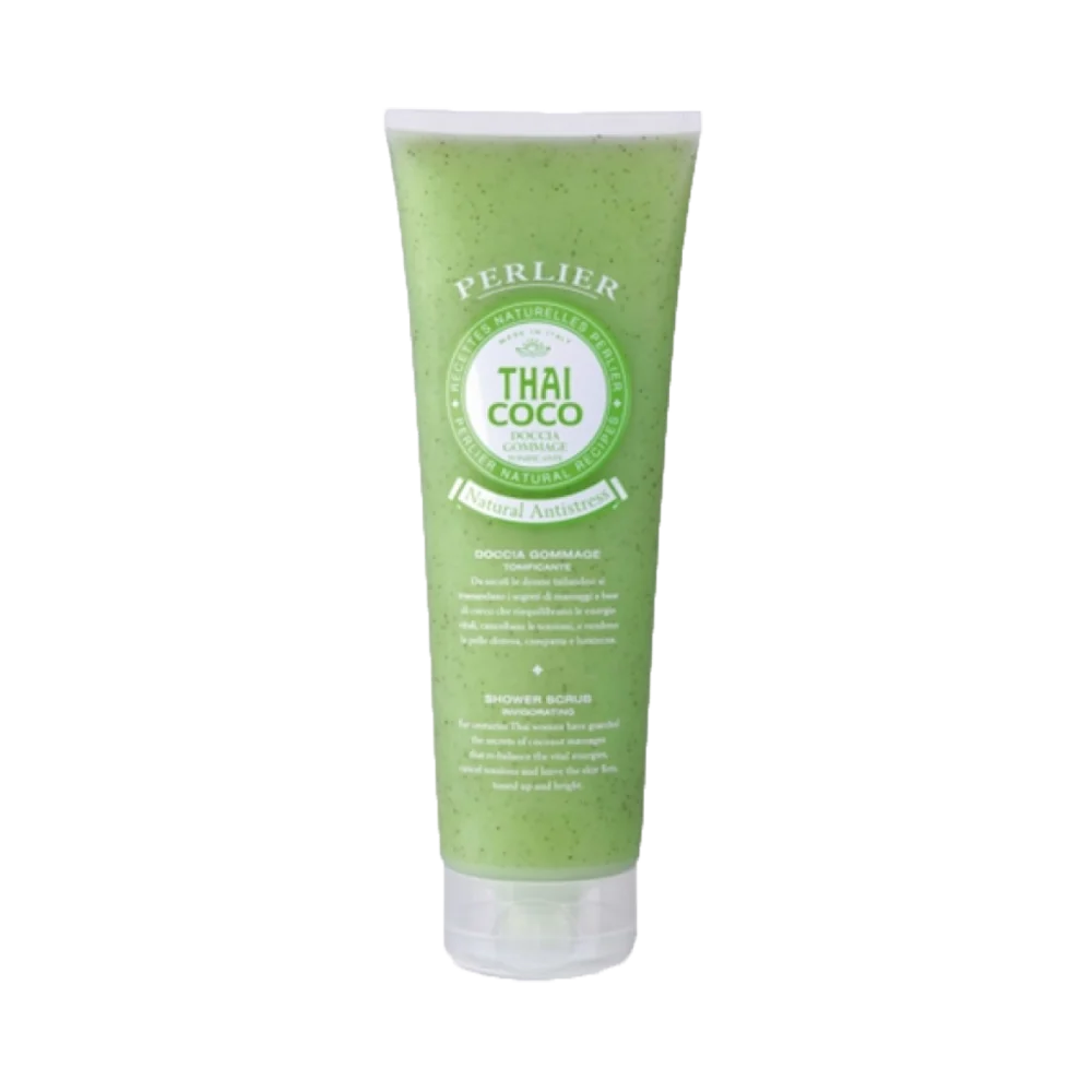 Perlier - Doccia Gommage Tonificante al Cocco Biologico - 250 ml