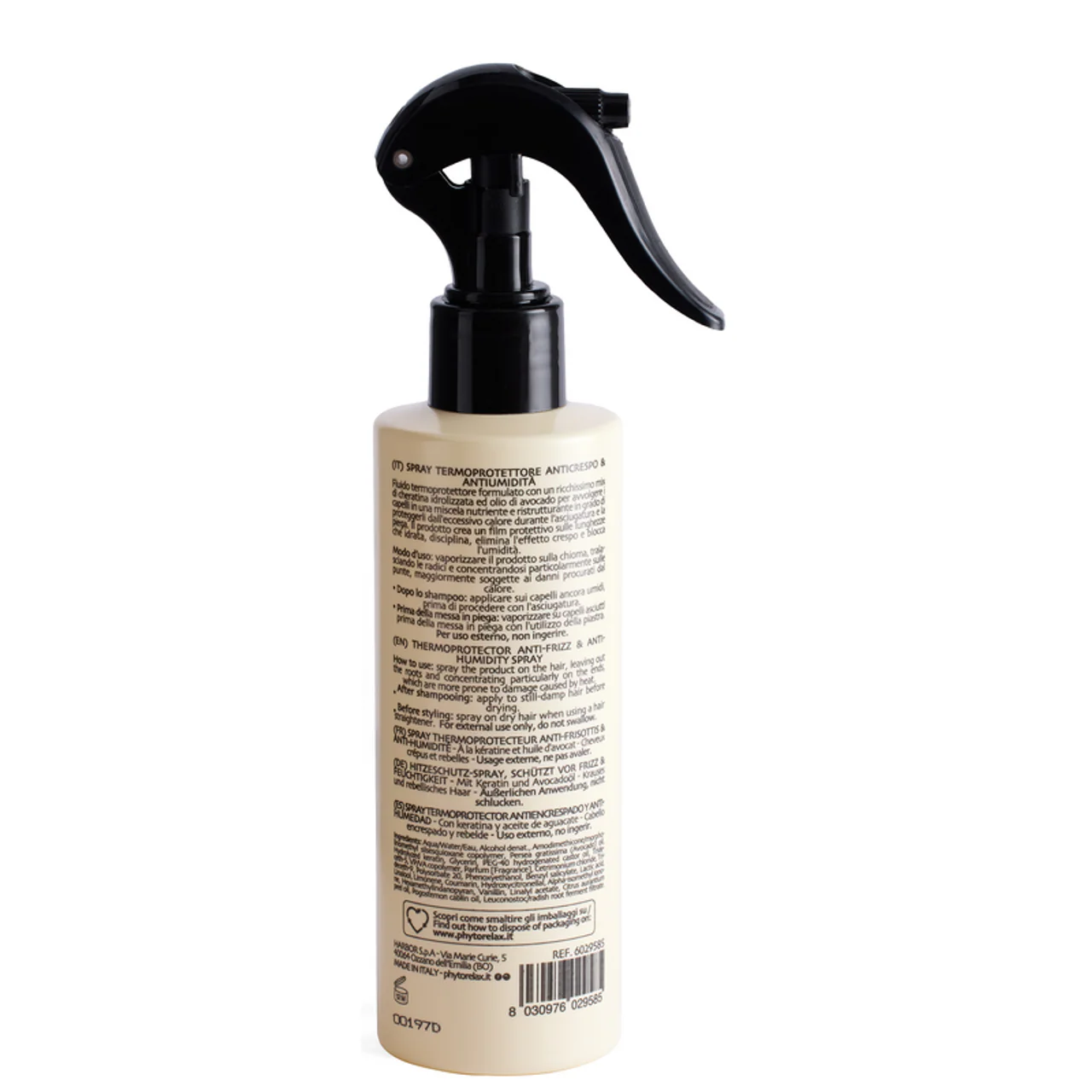 Phytorelax - Keratin Liss Spray Termoprotettore Anticrespo & Antiumidita' - 200 ml - Image 2