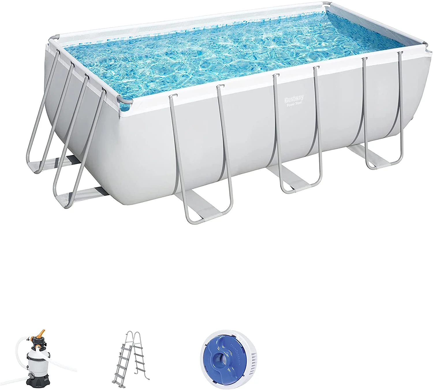 Bestway Piscina Power Steel Frame 412 x 201 x 122 ORDINABILE TELEFONICAMENTE