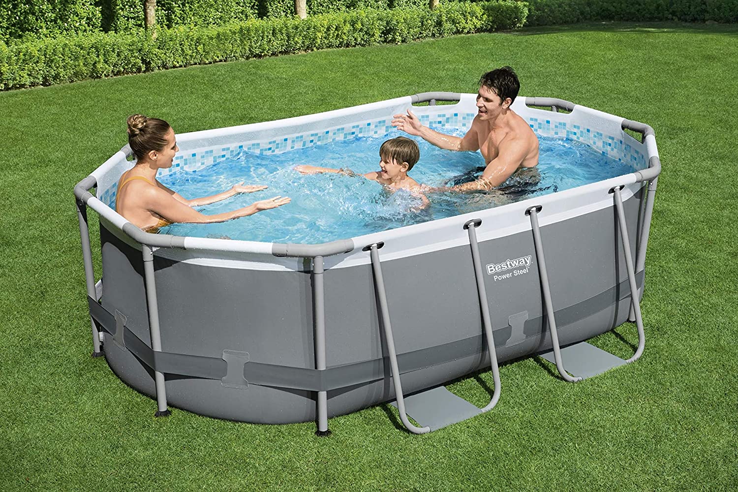 Piscina Steel Set Ovale 305x200x84 ORDINABILE TELEFONICAMENTE - Image 2