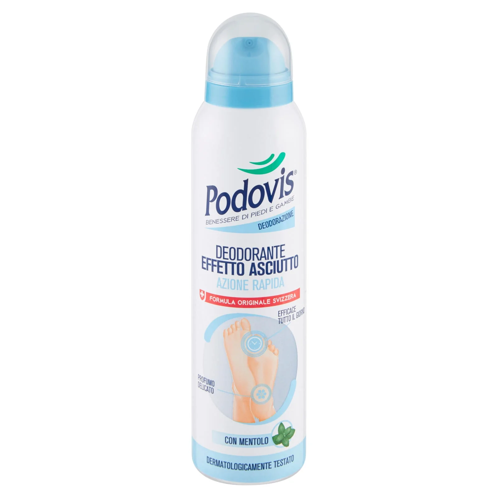 Podovis Deodorazione Deodorante Effetto Asciutto 150 ml - Image 2