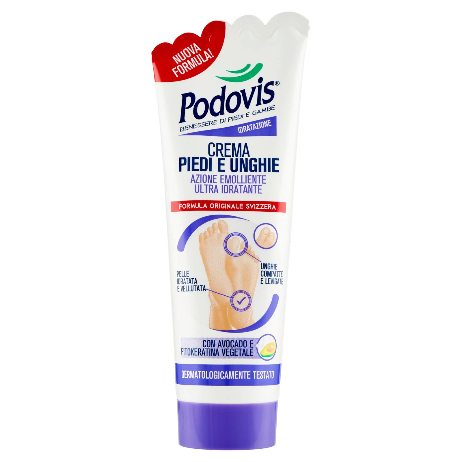 Podovis Idratazione Crema Piedi e Unghie 100 ml
