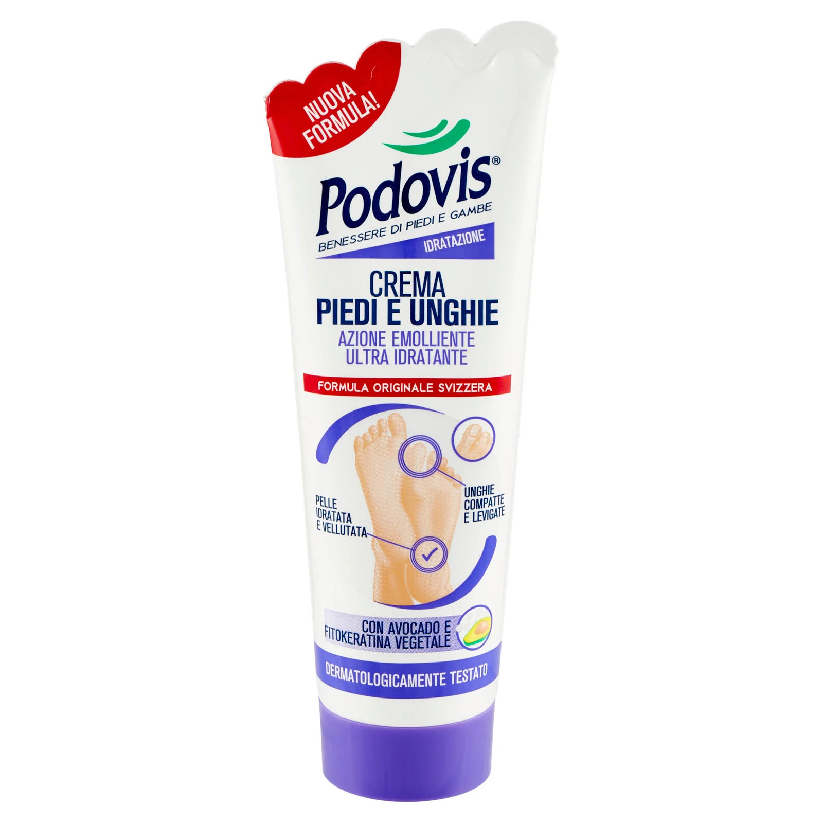 Podovis Idratazione Crema Piedi e Unghie 100 ml - Image 2