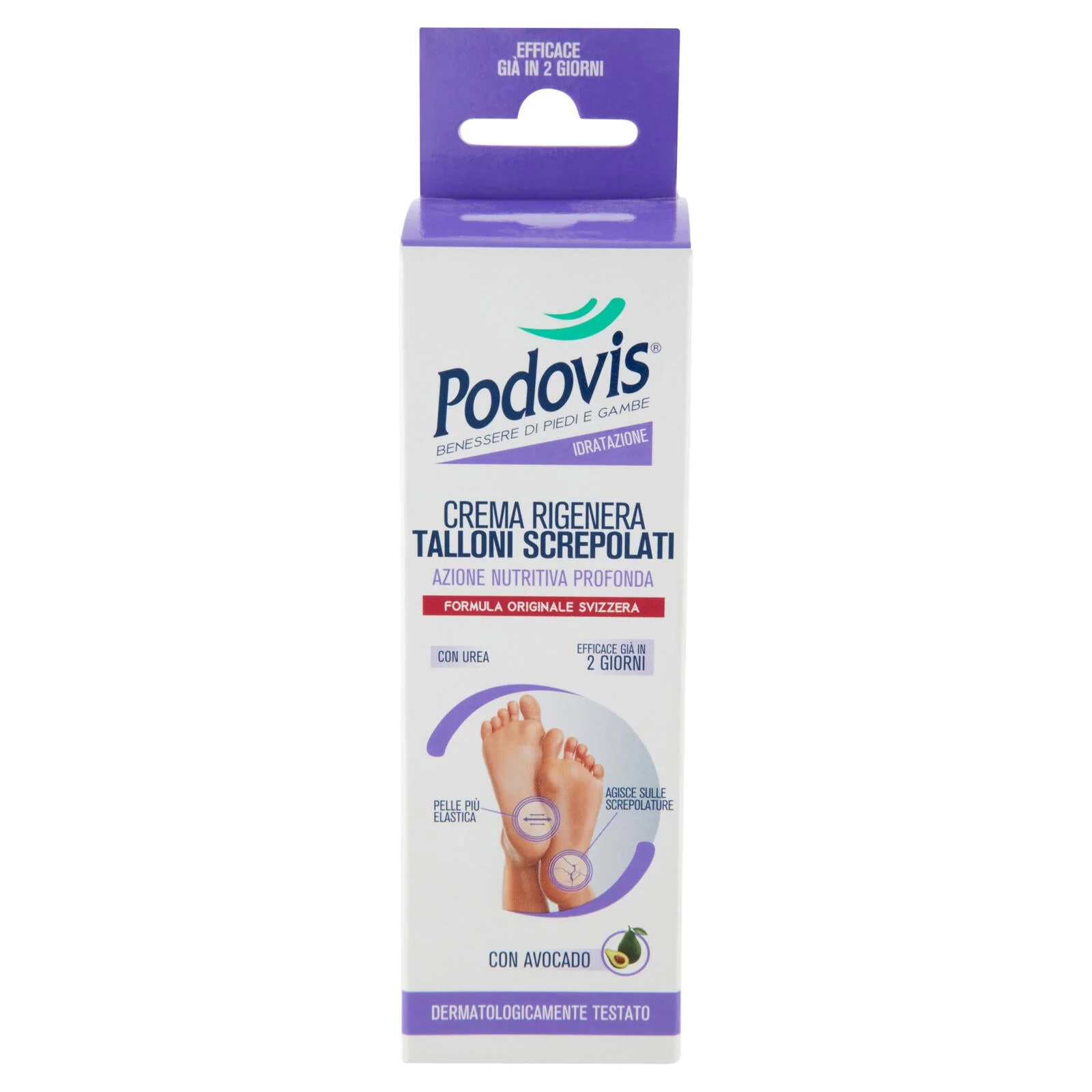 Podovis Idratazione Crema Rigenera Talloni Screpolati 75 ml - Image 2