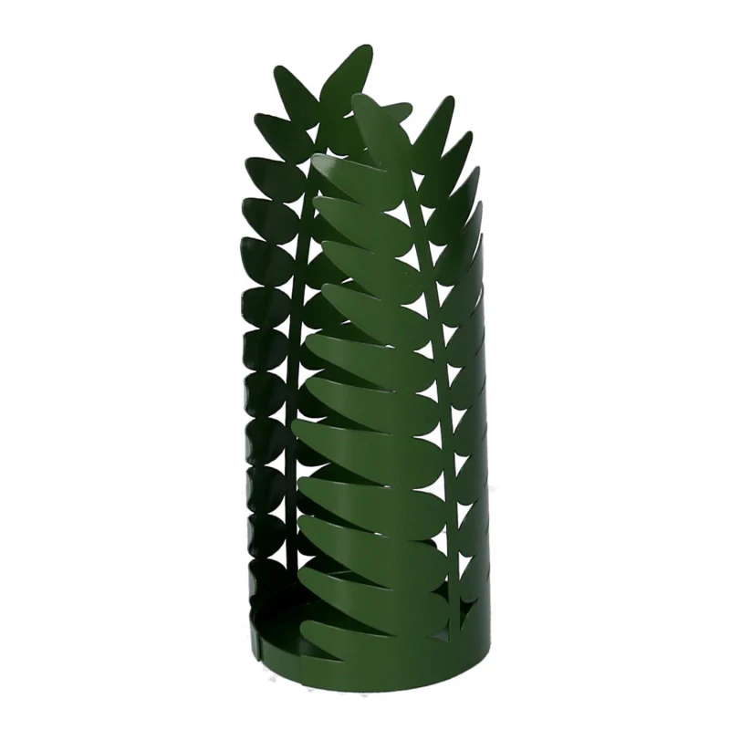 PORTABICCHIERE METALLO FOGLIA ALLORO
