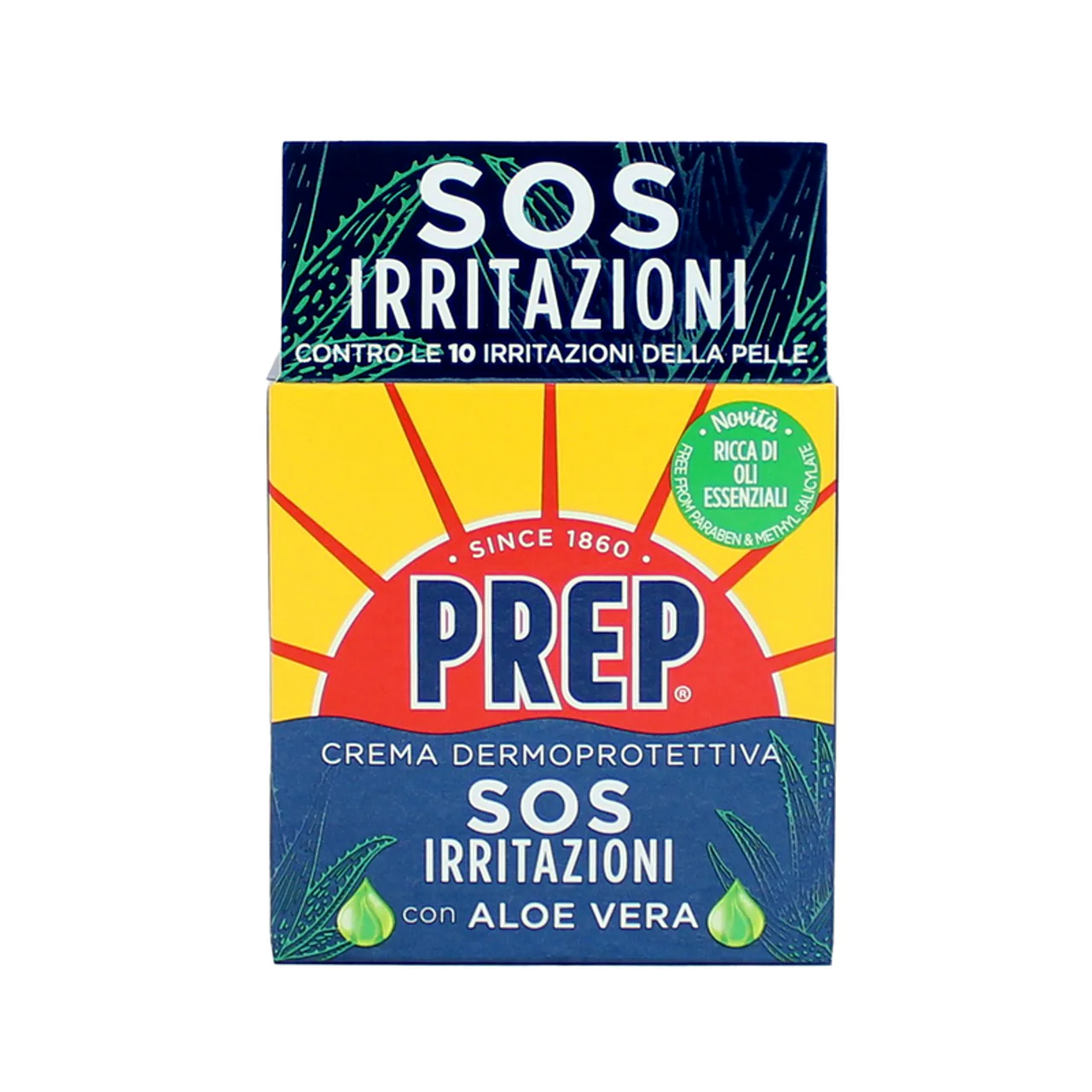 PREP - CREMA VASO SOS IRRITAZIONI DERMOPROTETTIVA CON ALOE VERA - 75 ML