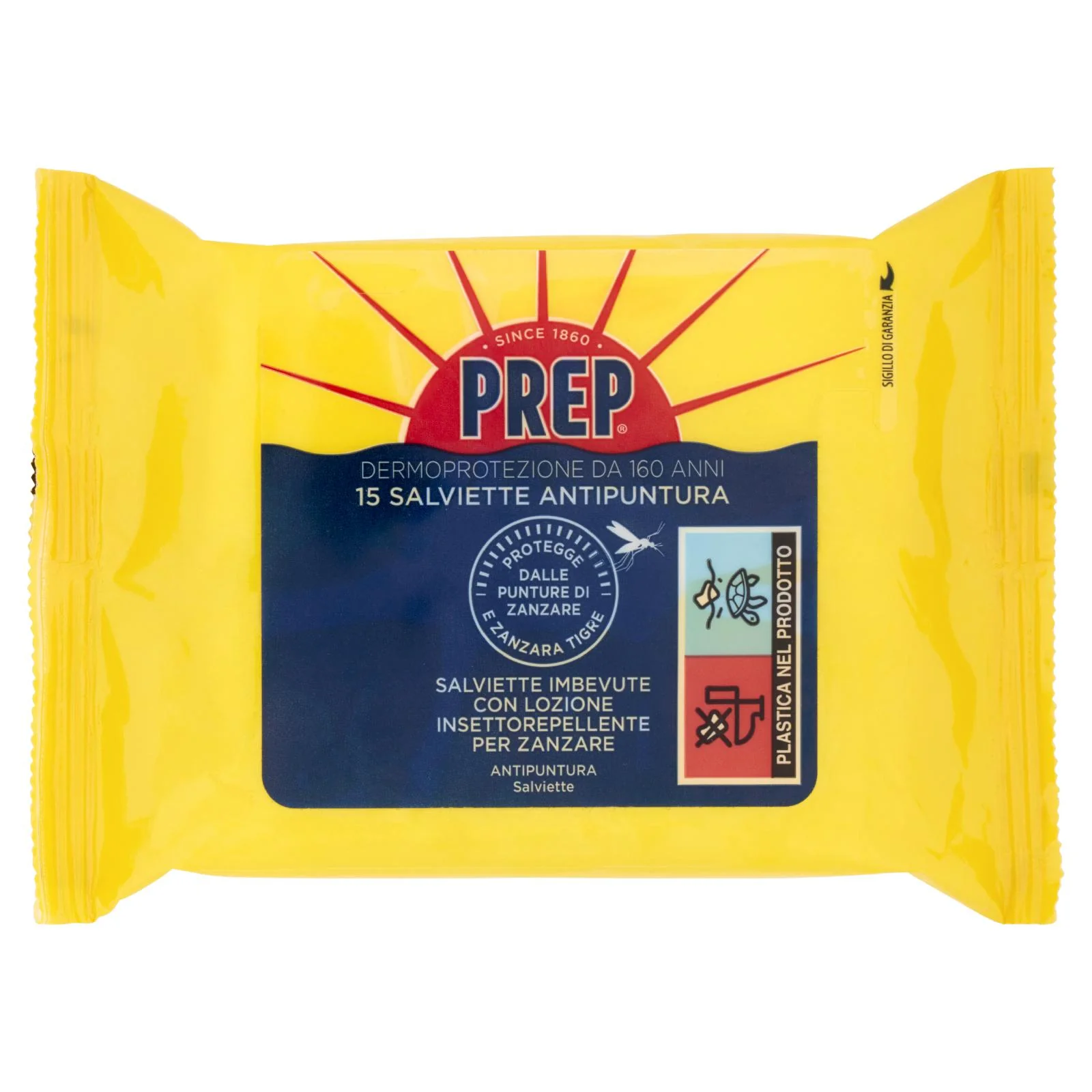 Prep Salviette Antipuntura 15 pz