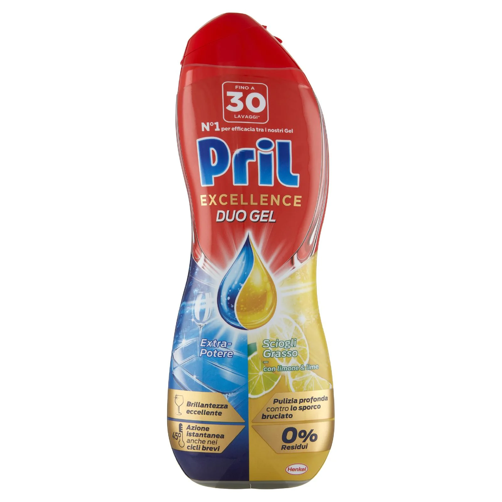 PRIL Excellence Duo Gel Limone 540ml