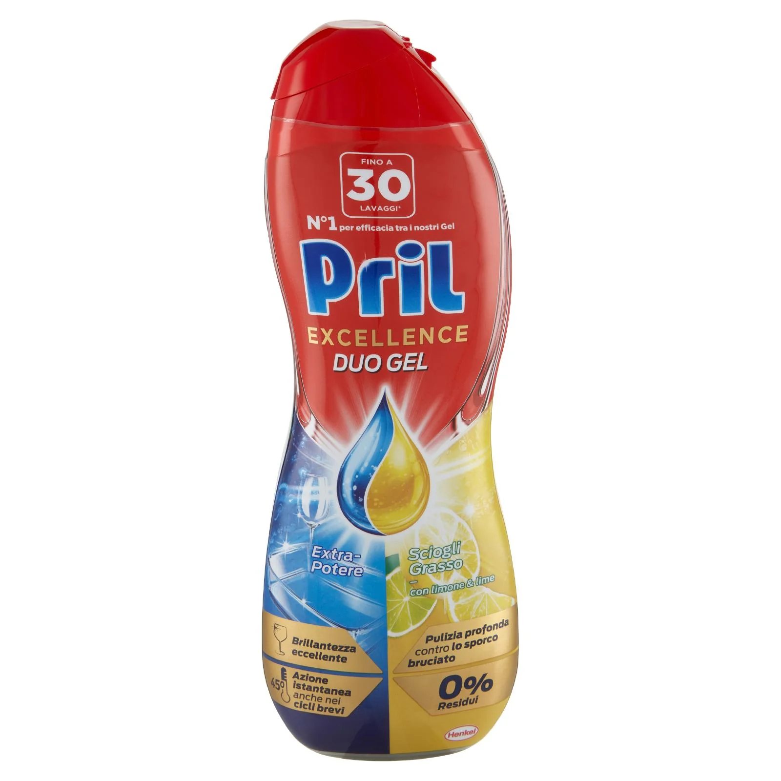 PRIL Excellence Duo Gel Limone 540ml - Image 2