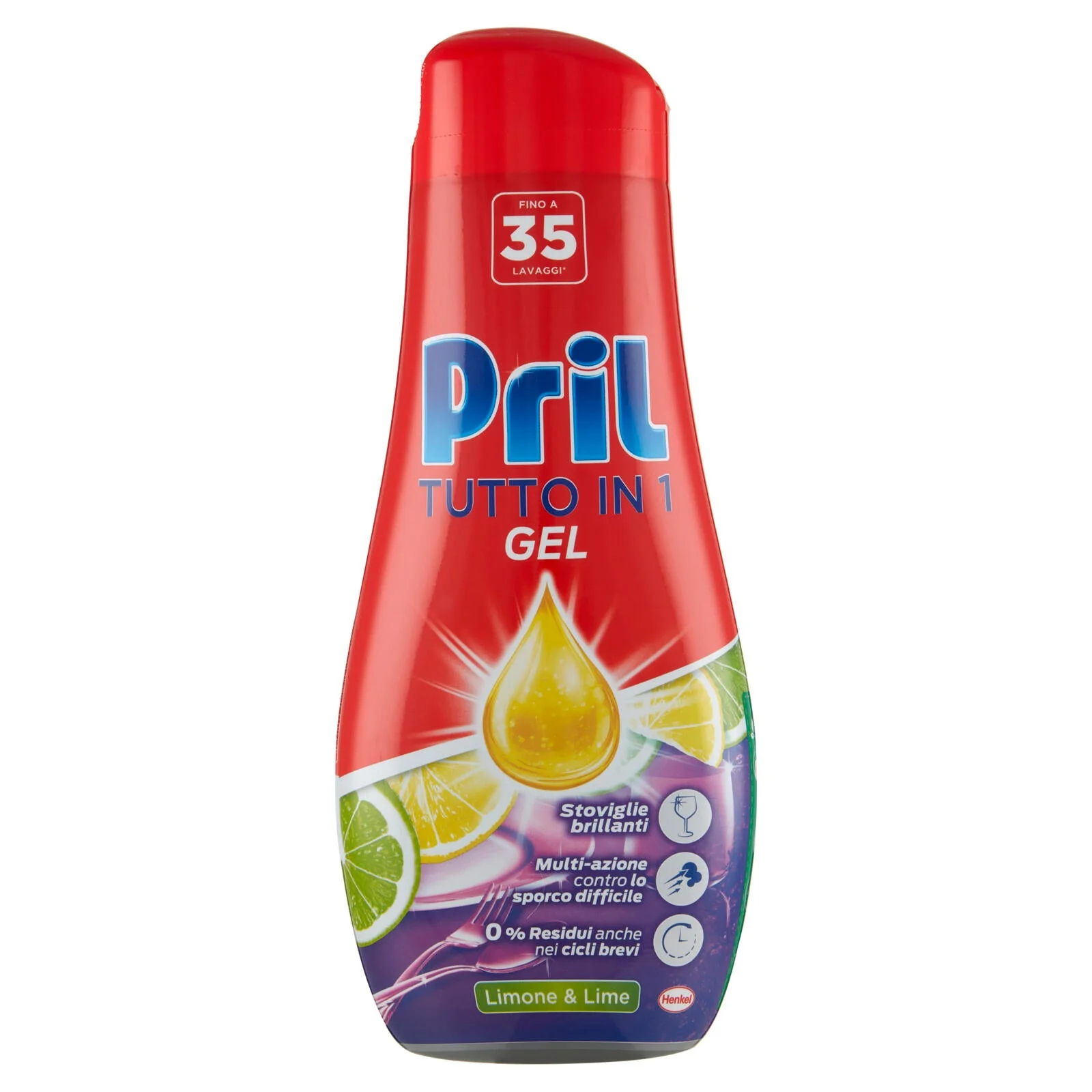 PRIL Tutto in 1 Gel Limone 630ml - Image 3