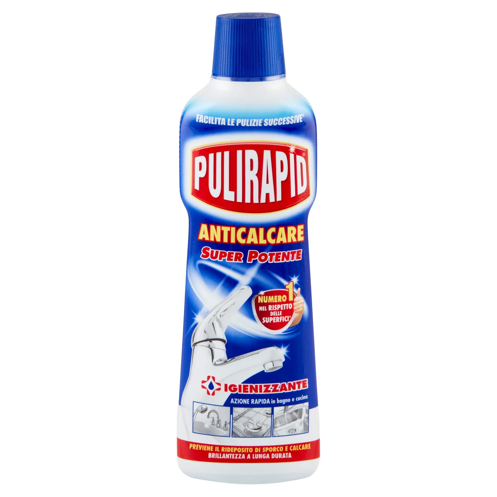 Pulirapid Anticalcare Igienizzante 500 ml - Image 2