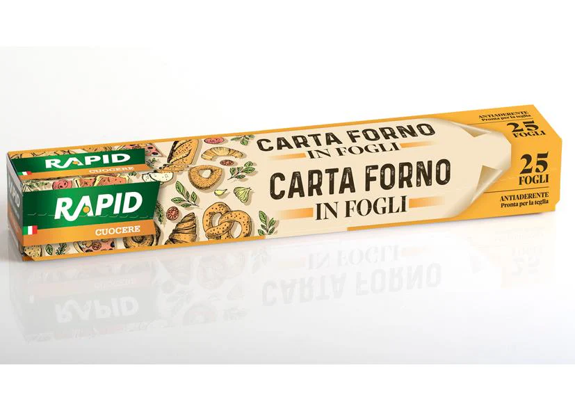 Rapid Carta Forno 25 Fogli