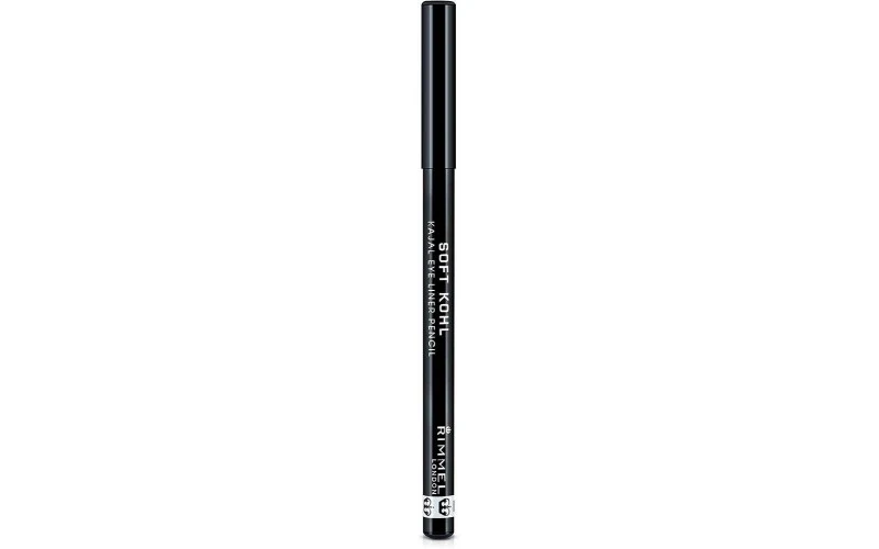 Rimmel Eyeliner Soft Kohl Kajal - Matita Occhi Morbida A Lunga Tenuta - Jet Black - 1.2 G