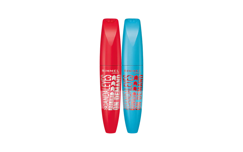 Rimmel Mascara Volume On Demand Clean+Volume On Demand Clean Waterproof