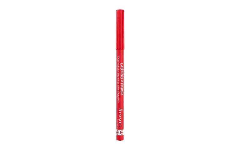 Rimmel Matita Labbra Lasting Finish 1000 Kisses - Lunga Durata E Colore Intenso - 021 Red Dynamite - 1,2 G