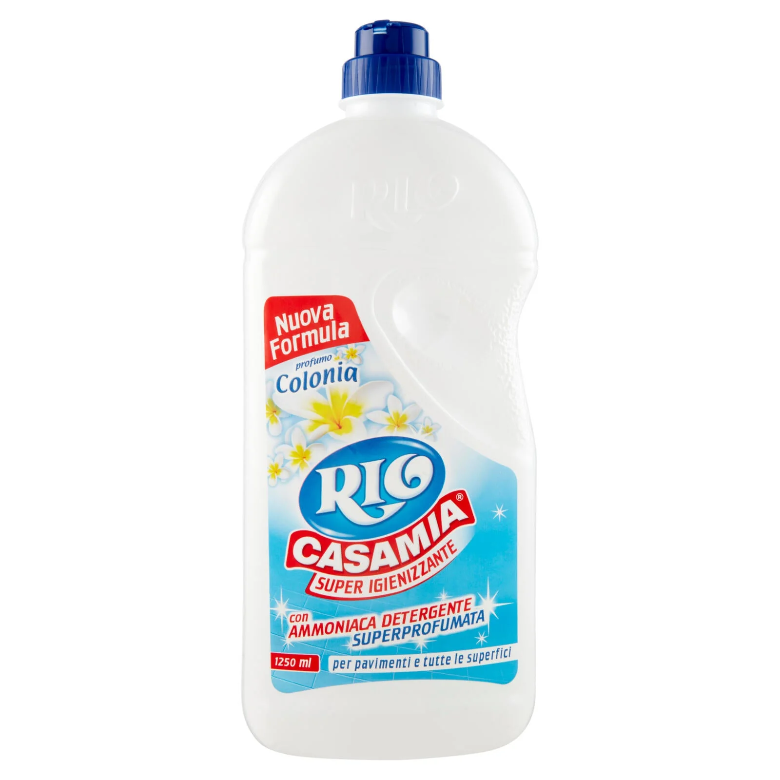 Rio Casamia Super Igienizzante con Ammoniaca Detergente Superprofumata profumo Colonia 1250 ml - Image 3