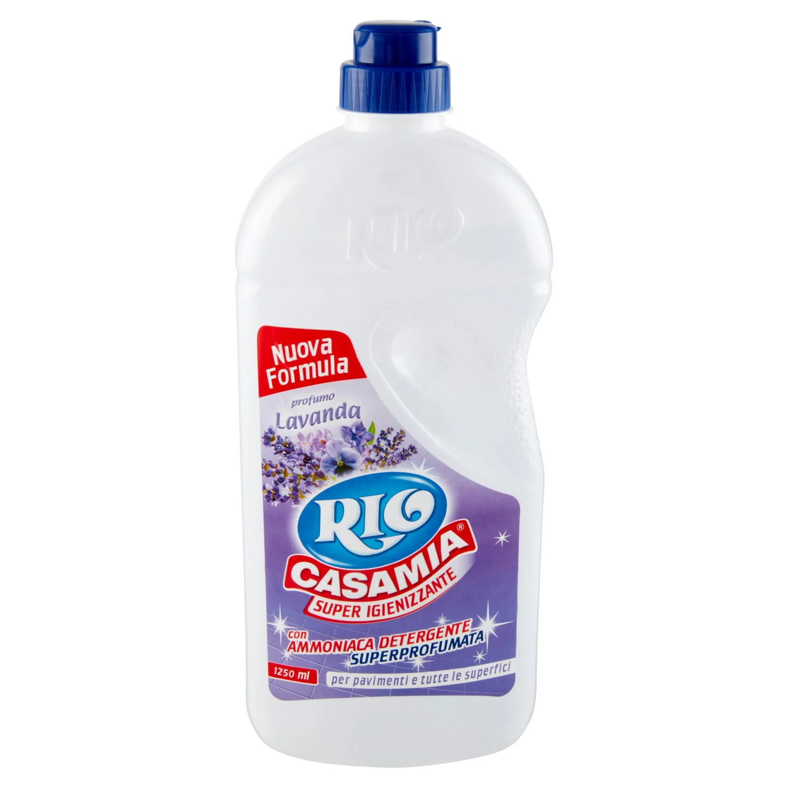 Rio Casamia Super Igienizzante con Ammoniaca Detergente Superprofumata profumo Lavanda 1250 ml - Image 2
