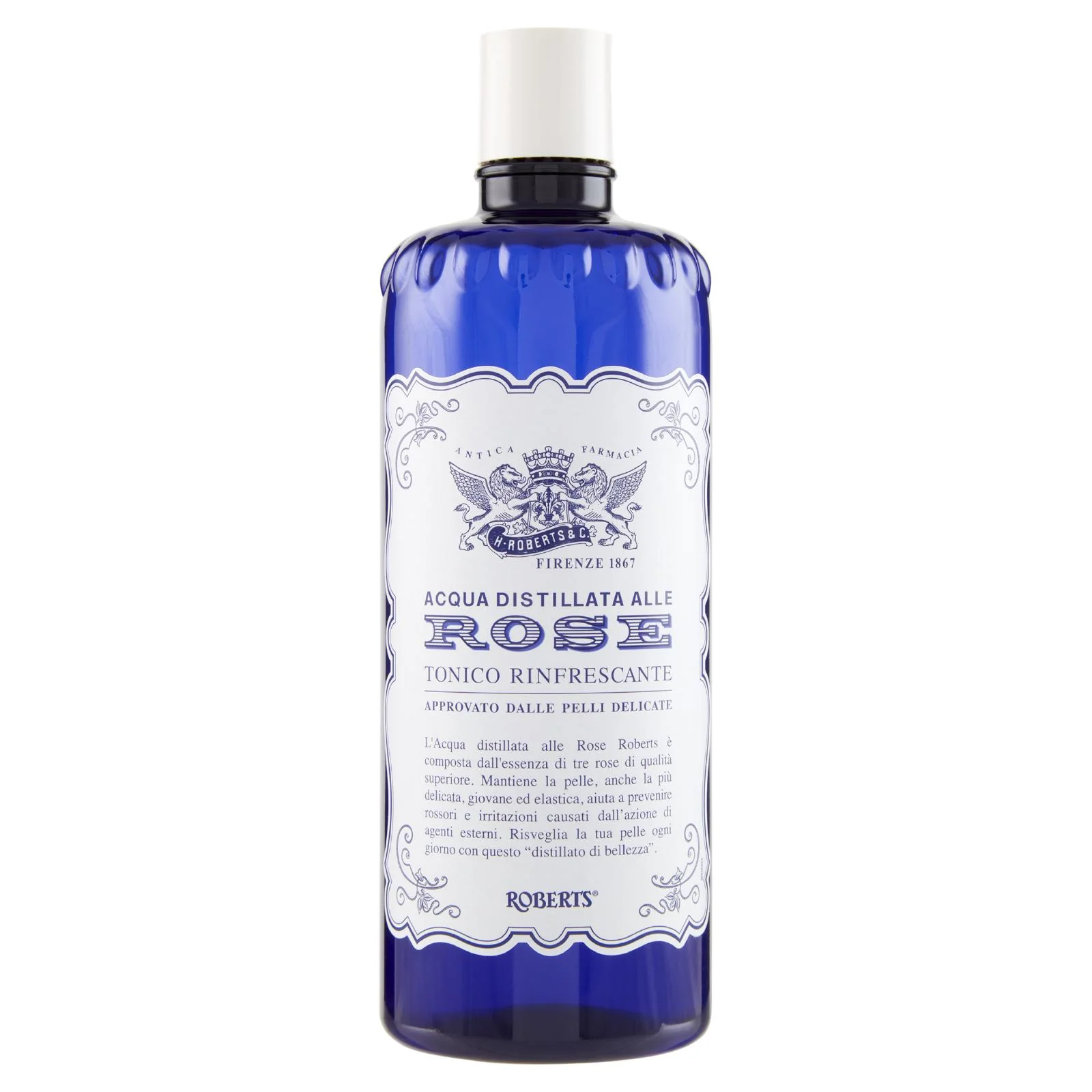 Roberts Acqua Distillata alle Rose Tonico Rinfrescante 300 ml