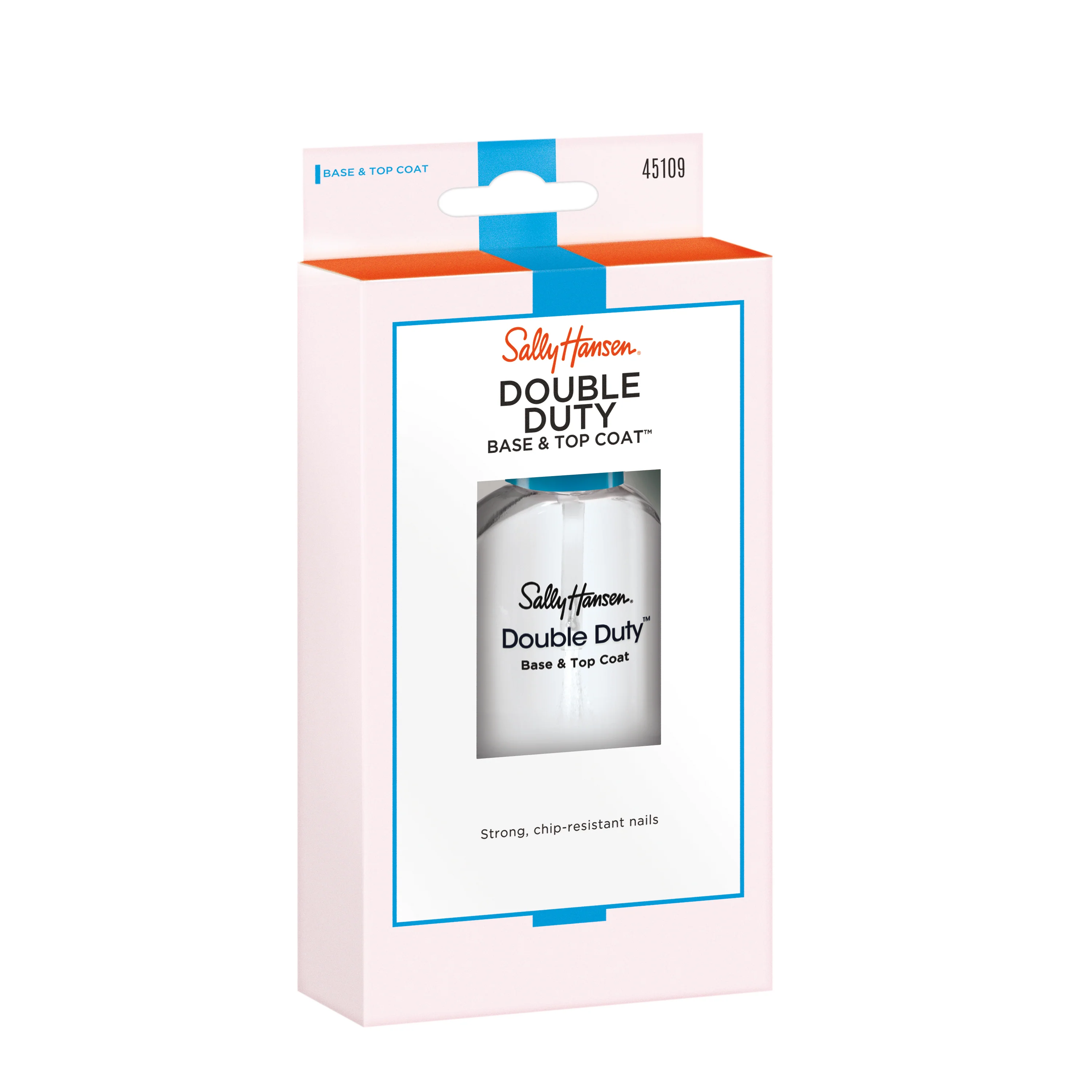 Sally Hansen - Base 3 Top Coat Double Duty - Doppia Base Rinforzante e Top Coat Trasparente 2in1 - 13,3 ml - Image 3
