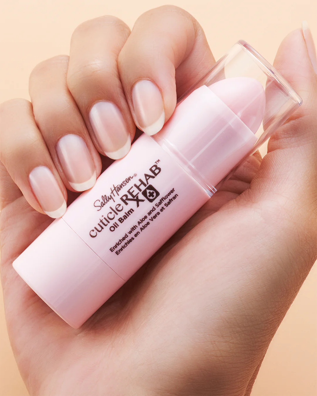 Sally Hansen, Cuticle Rehab Oil Balm, Olio Solido Multiuso Idratante Per Cuticole Secche, Formato Stick con Aloe e Vitamina E - 5.8ml - Image 6
