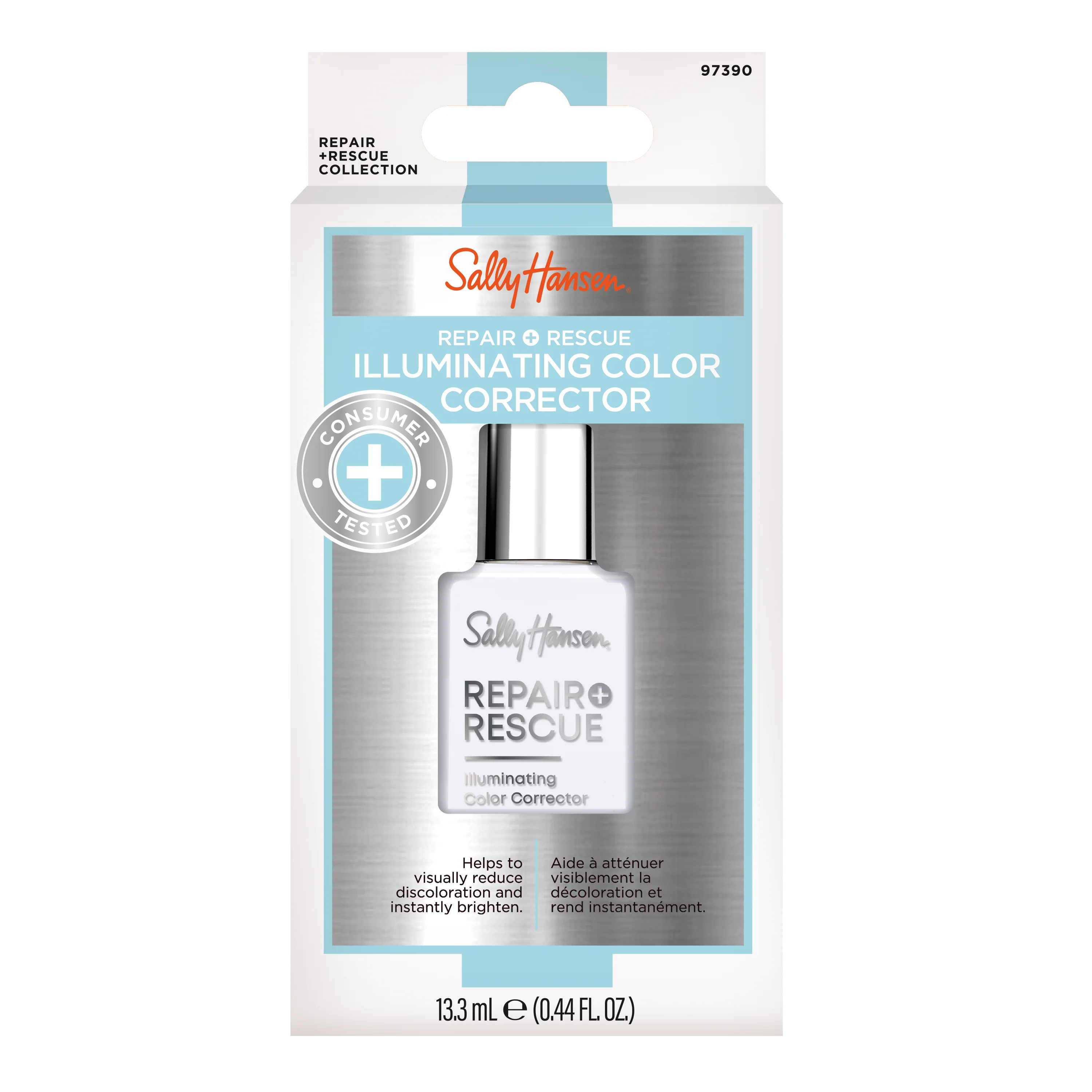 Sally Hansen, Repair + Rescue Illuminating Colour Corrector, Illuminante per Unghie con Perle Iridescenti e Illuminanti - 13ml - Image 3