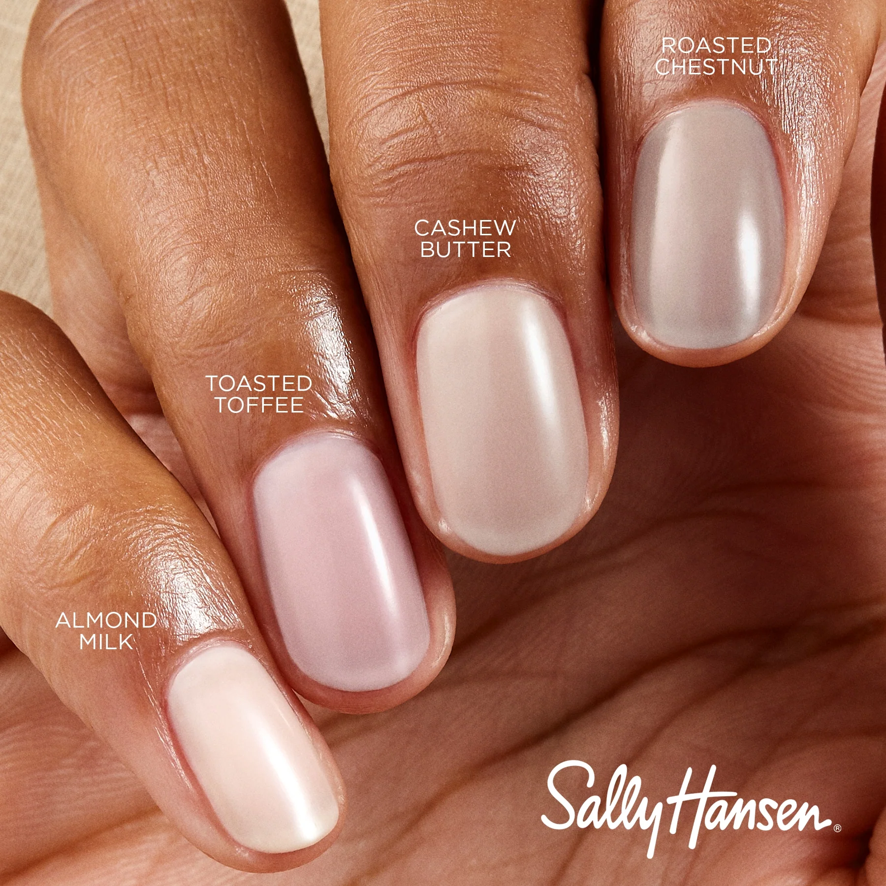 Sally Hansen Smalto per unghie Good.Kind.Pure, Finish Demi-Matte, Formula Vegana, 40 Toasted Toffee - 0.33 fl oz - Image 9