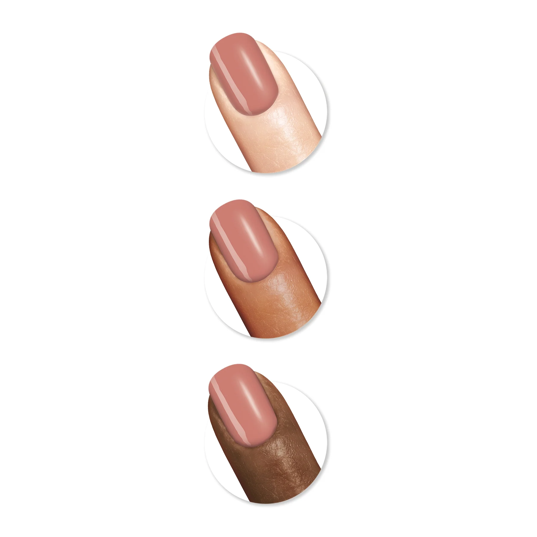 Sally Hansen Smalto per Unghie Insta-Dri, Formula 3 in 1, Base, Colore e Top Coat, Asciuga rapidamente, Pennello di Precisione, 218 Fast Mauver - Image 4