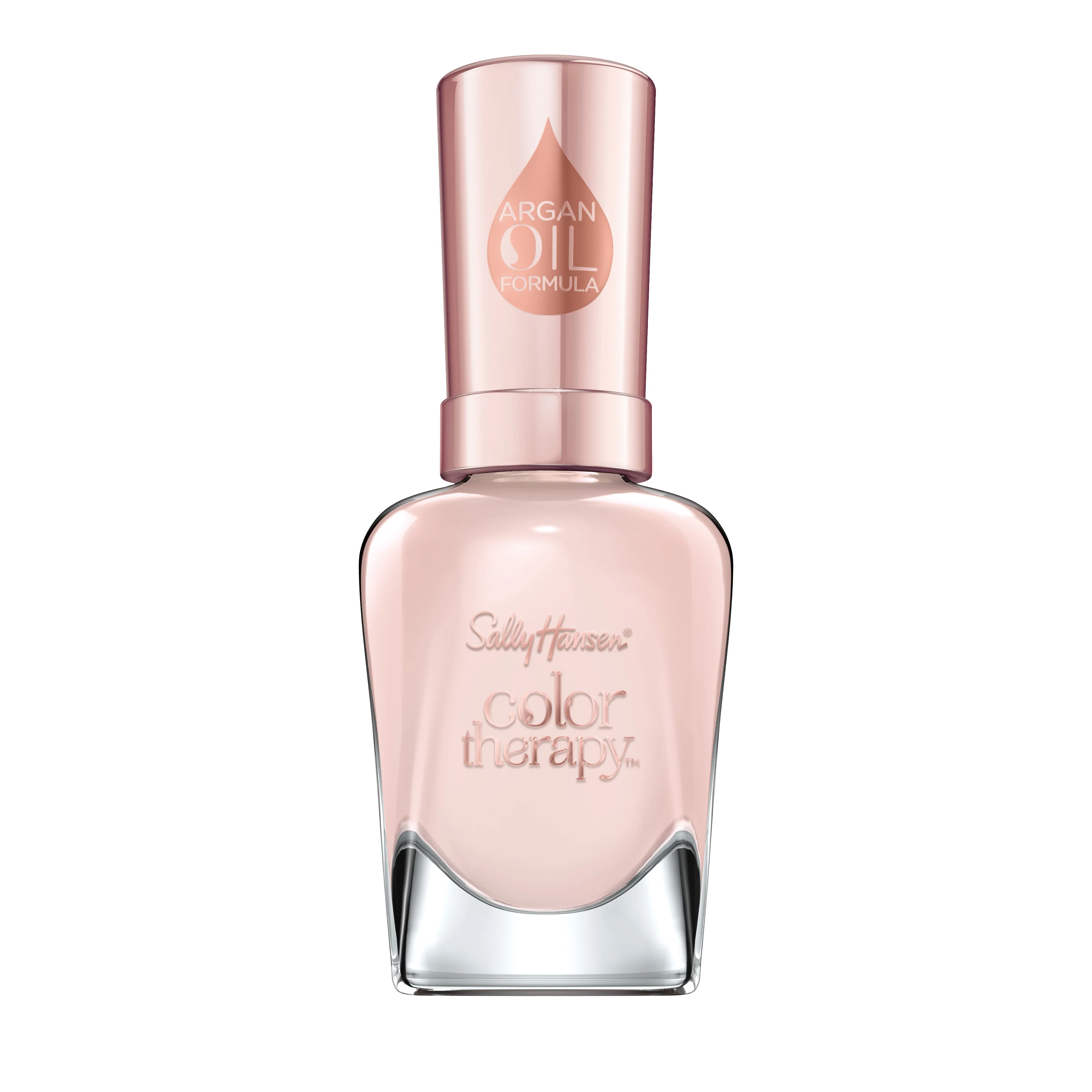 Sally Hansen, Smalto Rinforzante Unghie Color Therapy, Formula Idratante e Nutriente all'Olio di Argan, 225 Savasan-ahhh, 14,7 ml